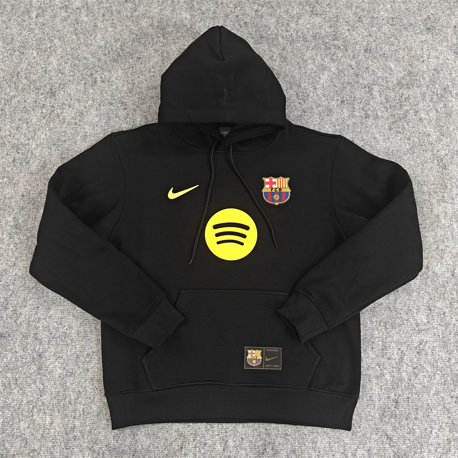 AlphaJersey-Barcelona 25-26 Big Logo Unisex Pullover Hoodie