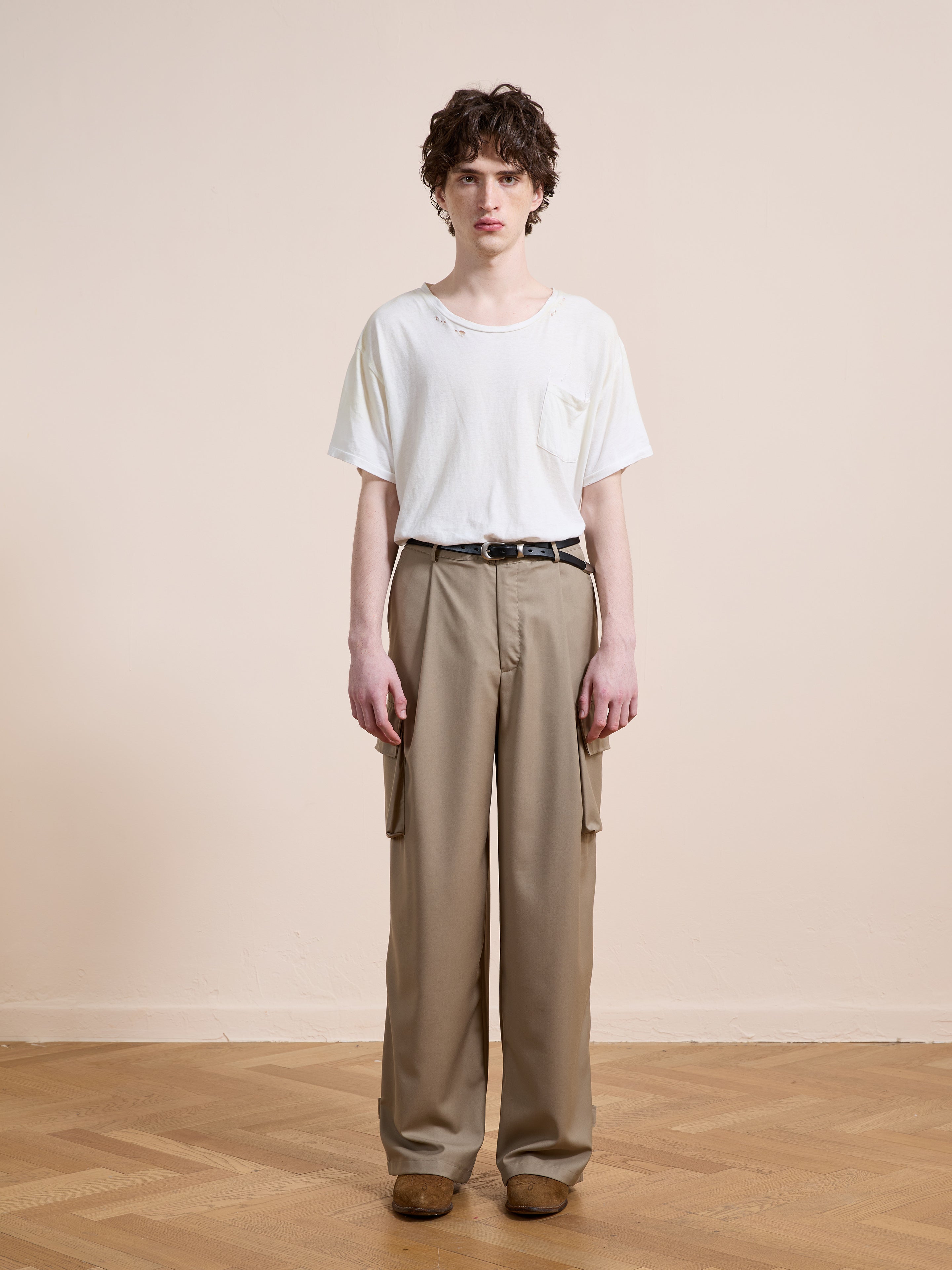 Pleated Cargo Pants | Modern Menswear by yycbvcnbmmnbm