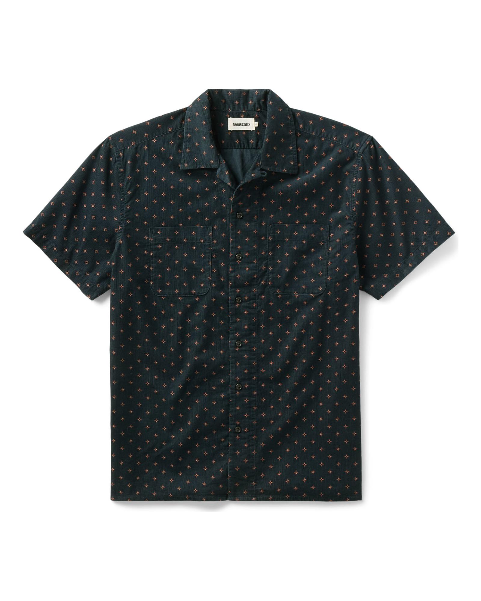 The Conrad Shirt in Navy Pigeon Foulard Pincord | Modern Menswear by yycbvcnbmmnbm