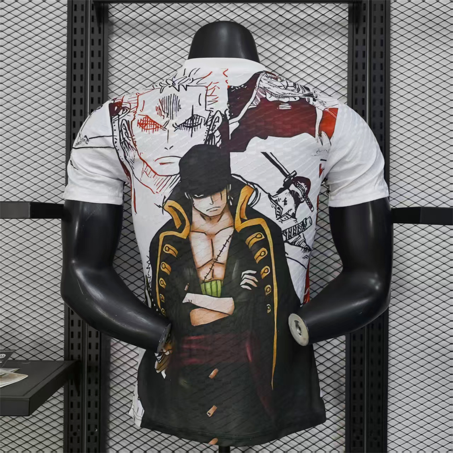 AlphaJersey-Japan 25-26 Roronoa Zoro White Special Jersey - Player Version