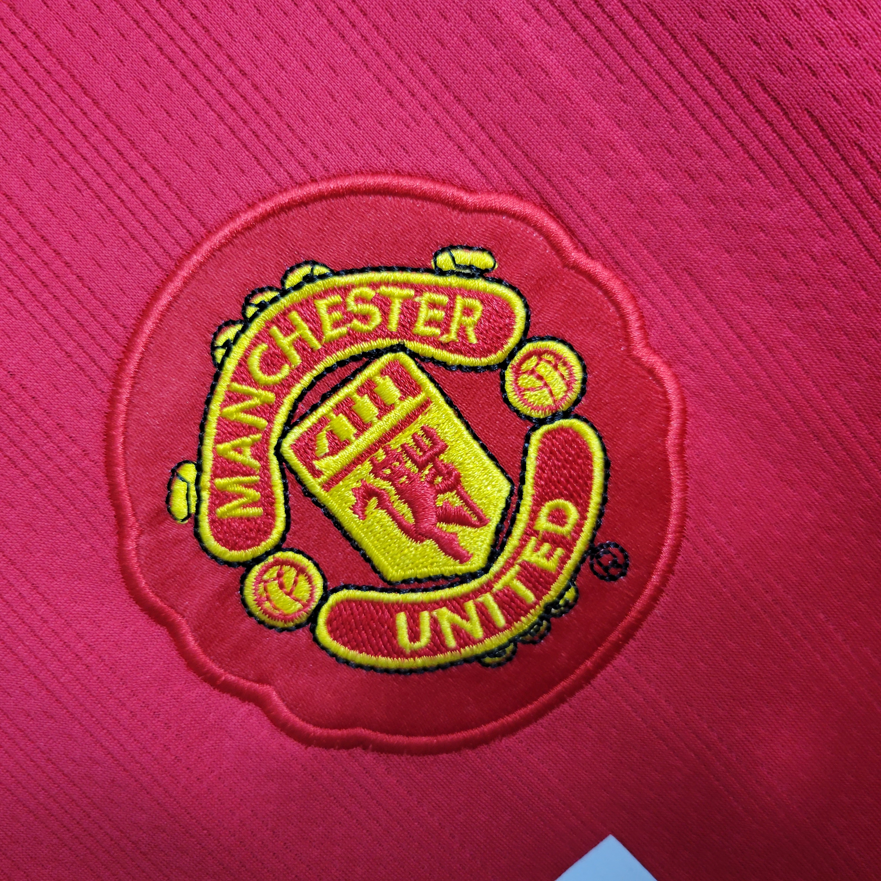 AlphaJersey-Retro Manchester United 08-09 Home Long Sleeve Jersey