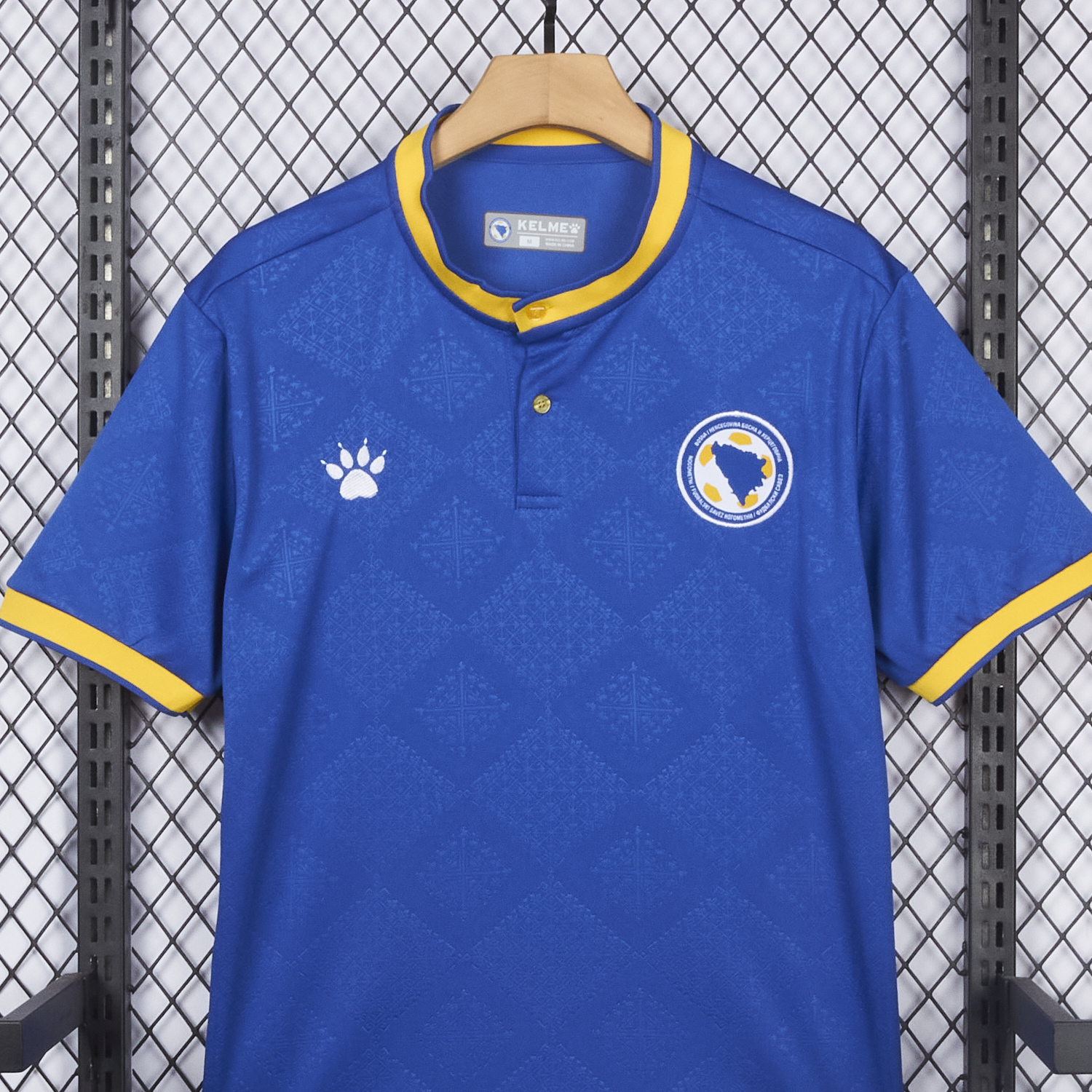 AlphaJersey-Bosnia and Herzegovina 2026 Home Jersey - Fans Version