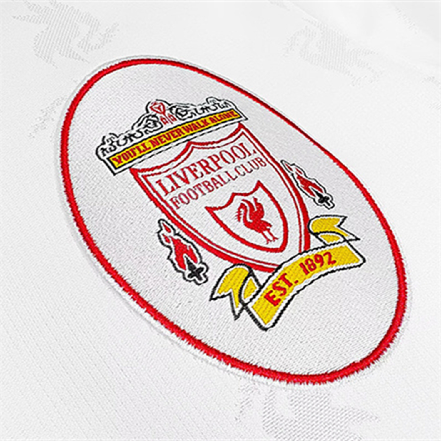 AlphaJersey-Retro Liver.pool 1996-97 Away White Jersey