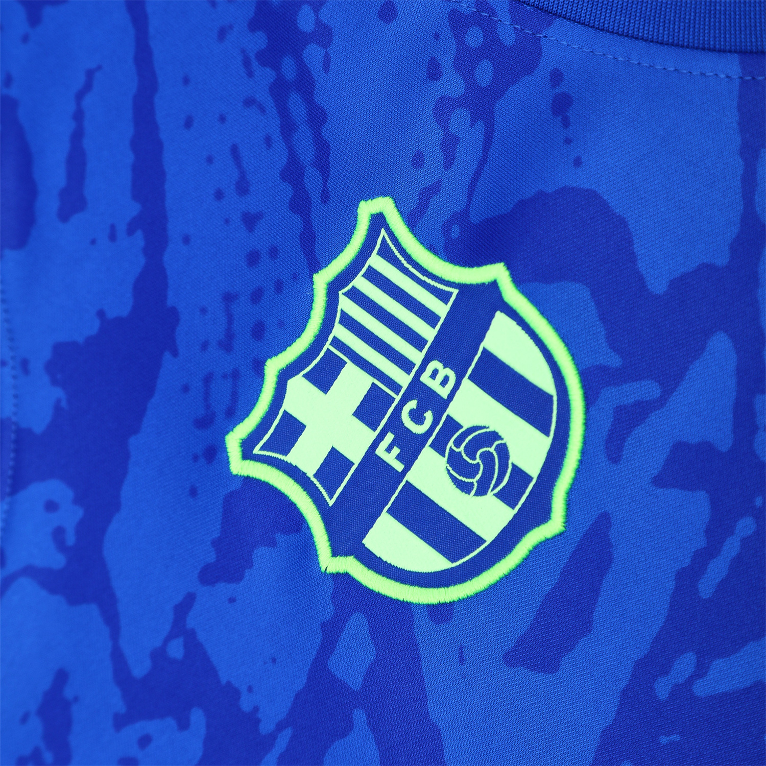 AlphaJersey-Barcelona 25-26 Vest Training Set - Blue Camouflage