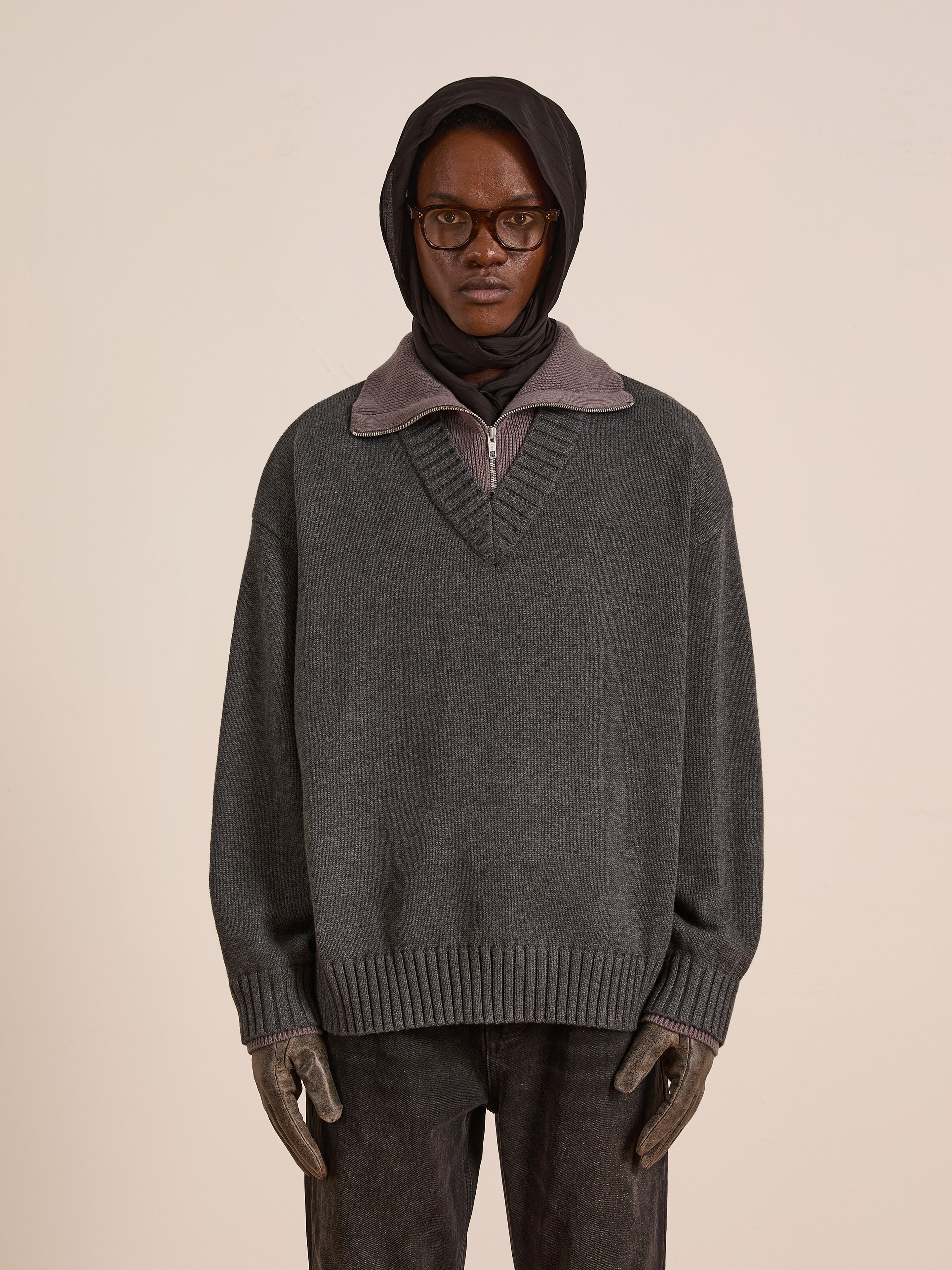 Double Layer Sweater | Modern Menswear by yycbvcnbmmnbm