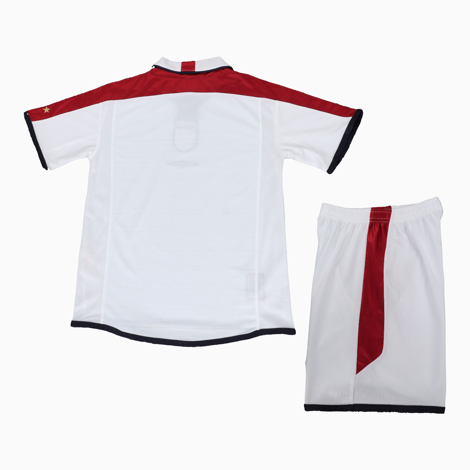 AlphaJersey-Retro England 2004 Home Kids Kit