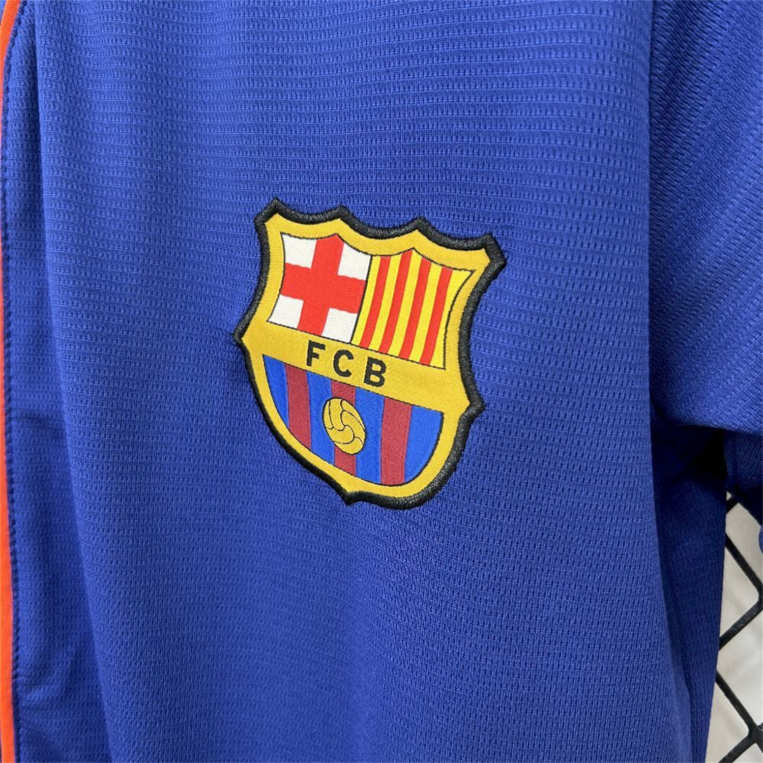 AlphaJersey-Barcelona 25-26 Blue Baseball Jersey