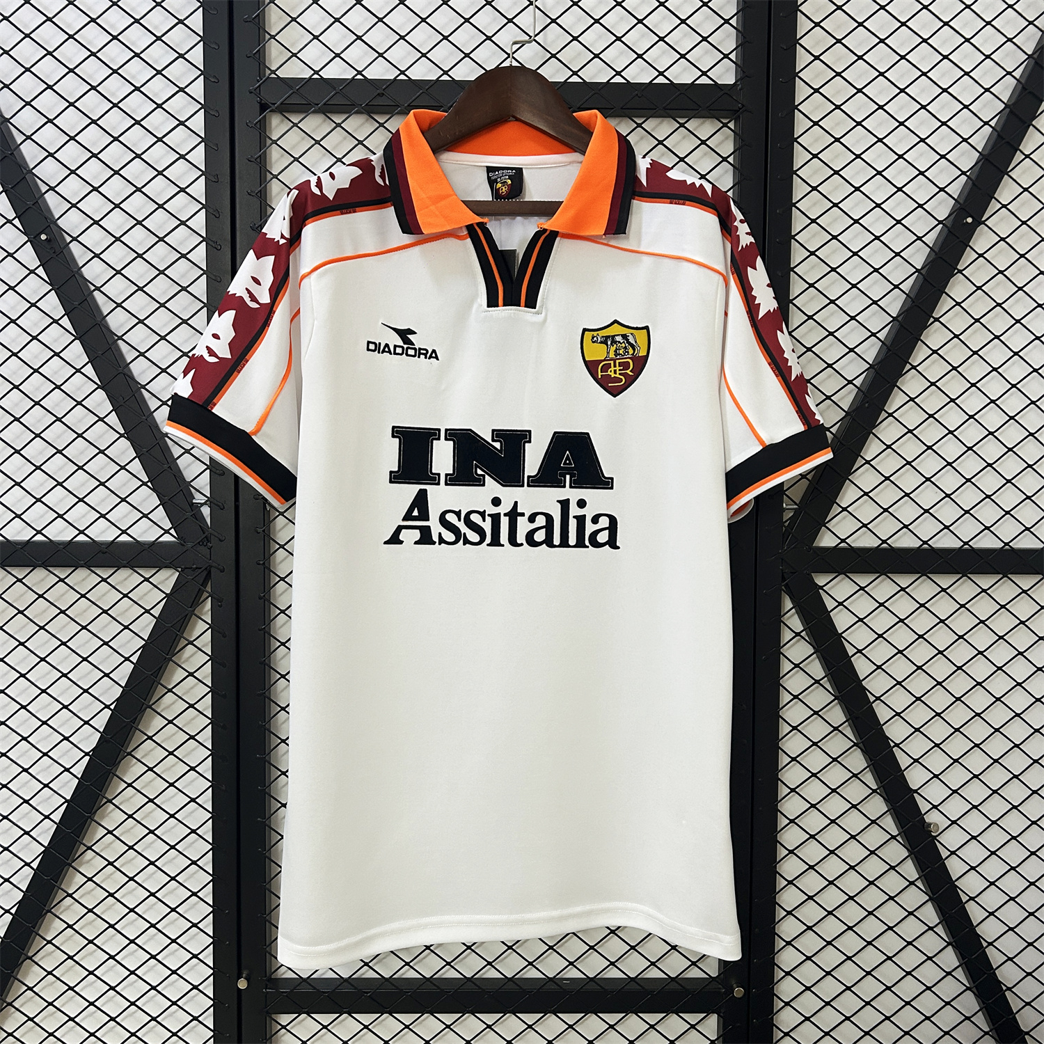 AlphaJersey-Retro Roma 1998-99 Away Jersey
