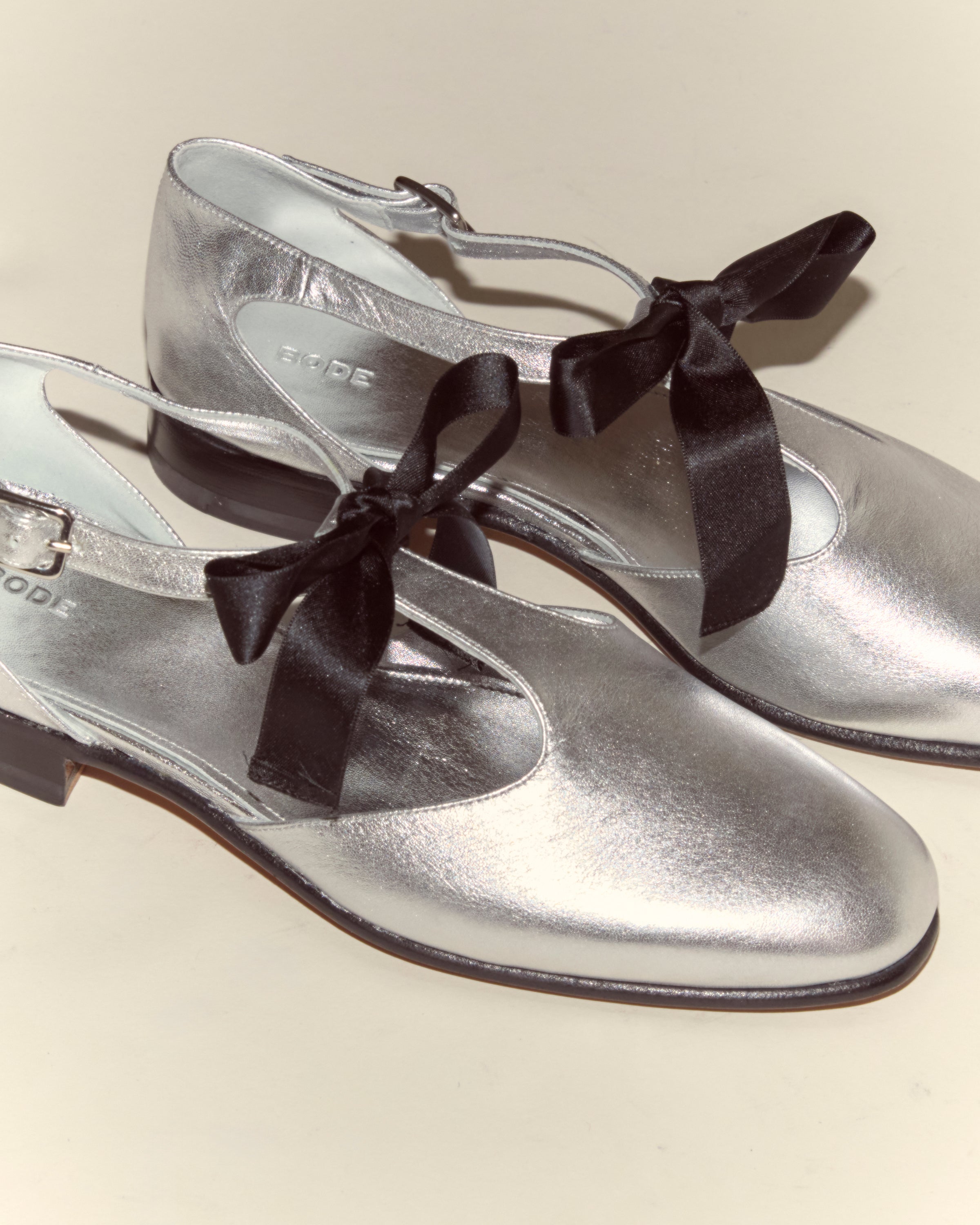 Theater Shoes - Silver | Modern Menswear by yycbvcnbmmnbm