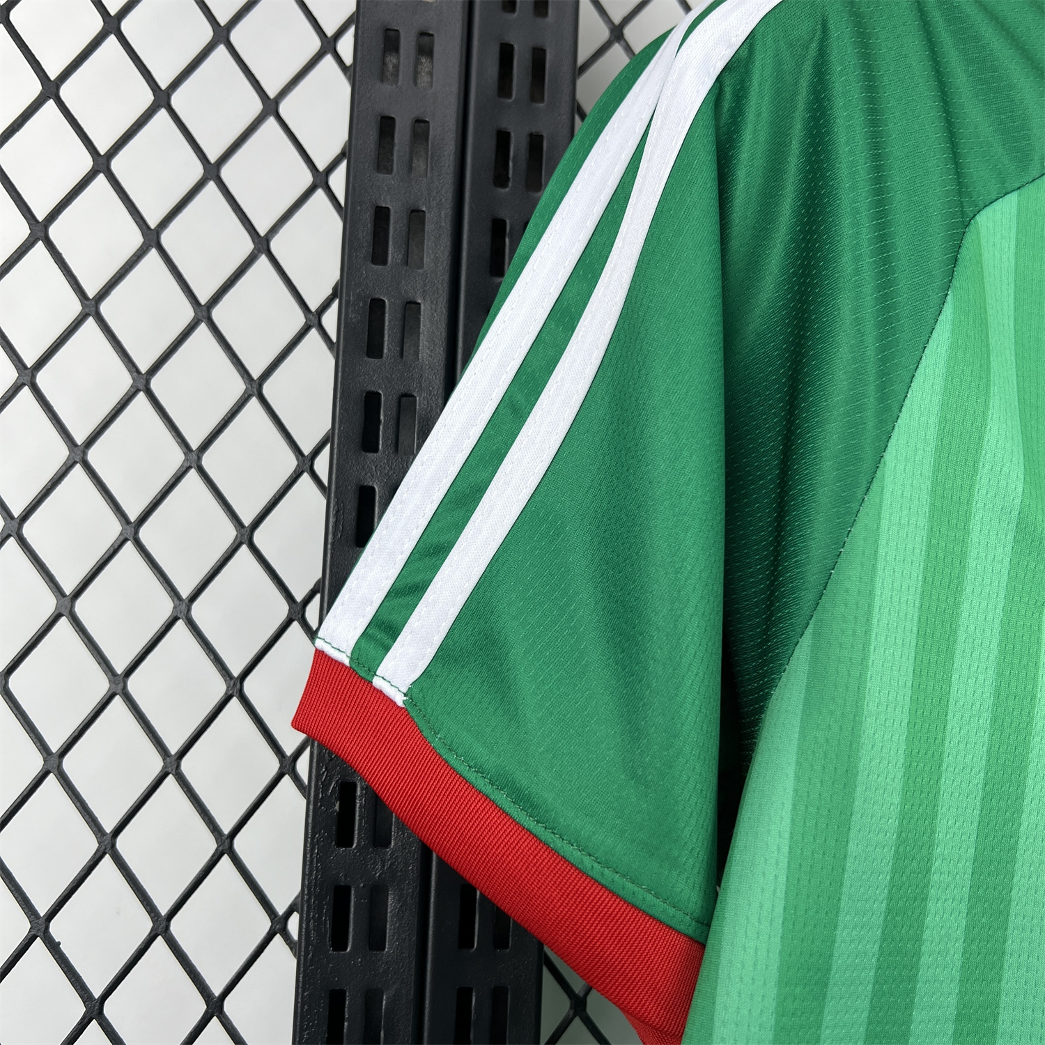 AlphaJersey-Algeria 2026 Away Green Jersey - Fans Version