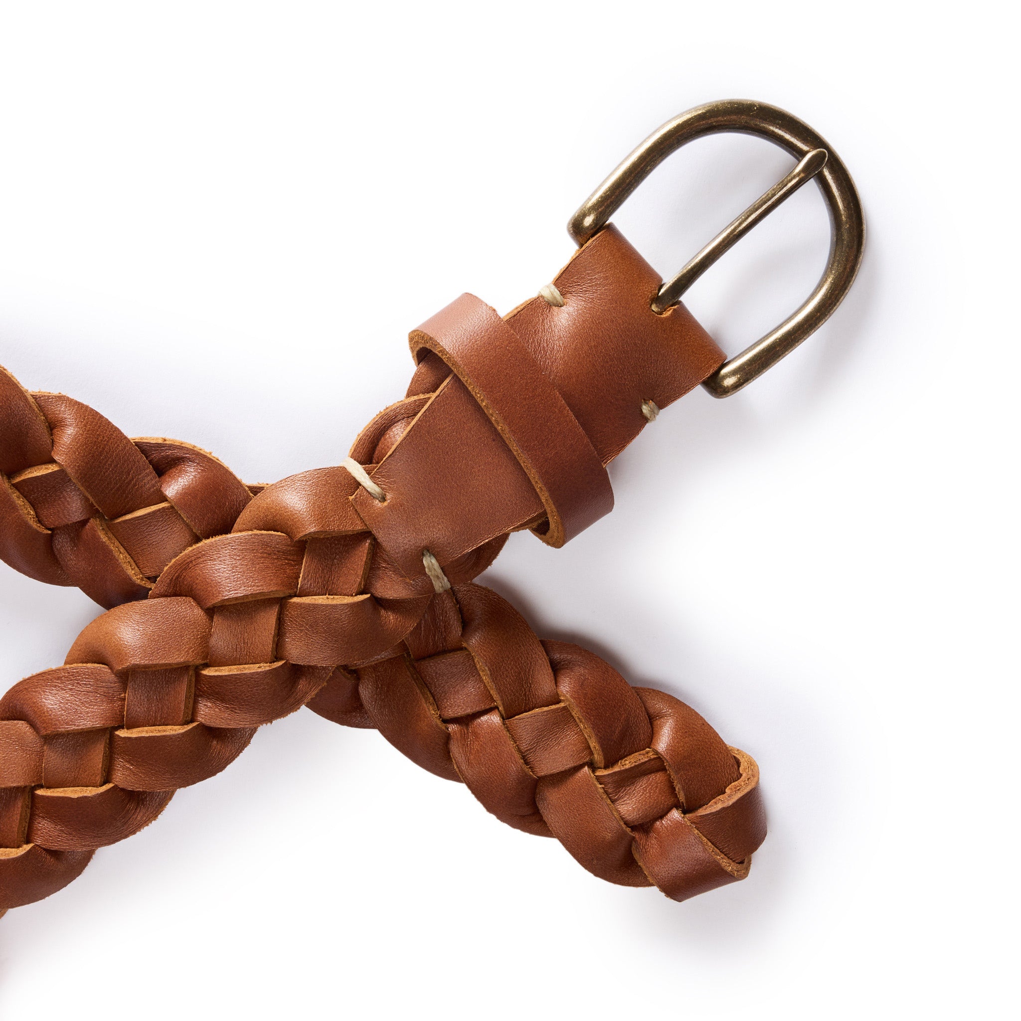 The Braided Belt in Whiskey | Modern Menswear by yycbvcnbmmnbm