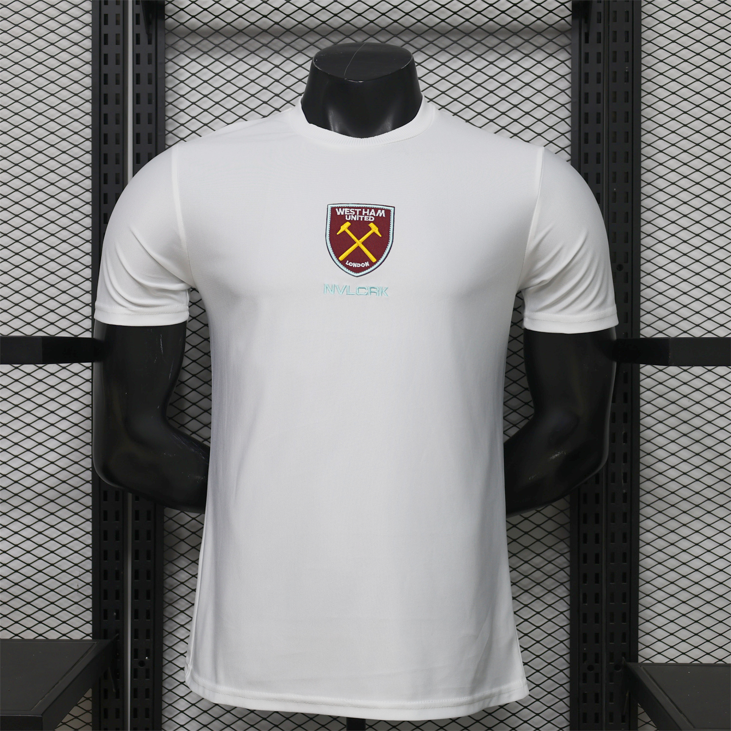 AlphaJersey-West Ham United 26-27 Retro Casual Style White Jersey - Player Version