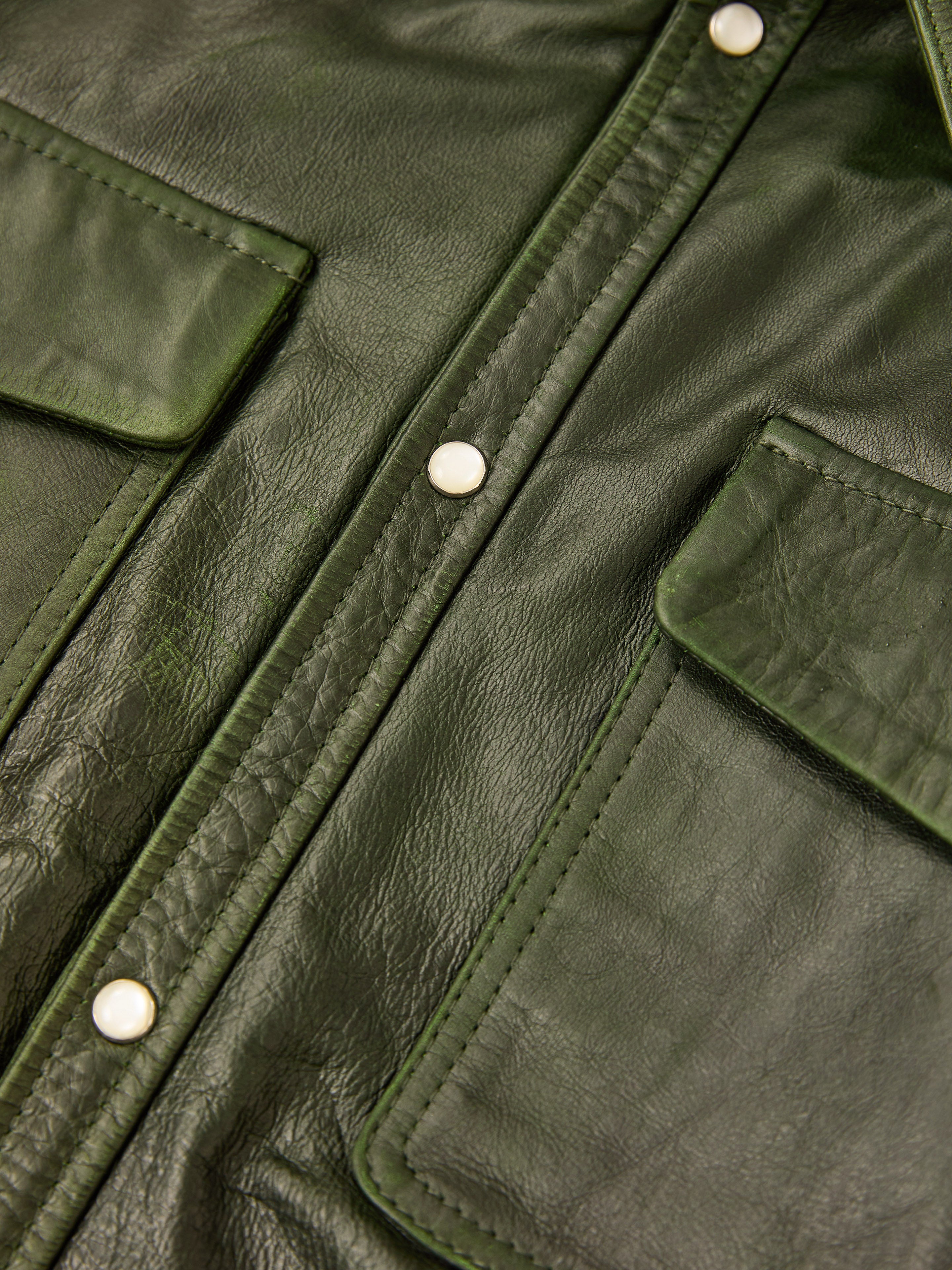 Forest Leather Western Shirt | Modern Menswear by yycbvcnbmmnbm