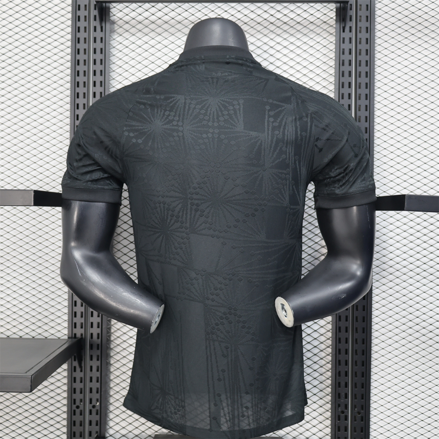 AlphaJersey-Mexico 2025 Gold Cup Black Special Edition Jersey - Player Version