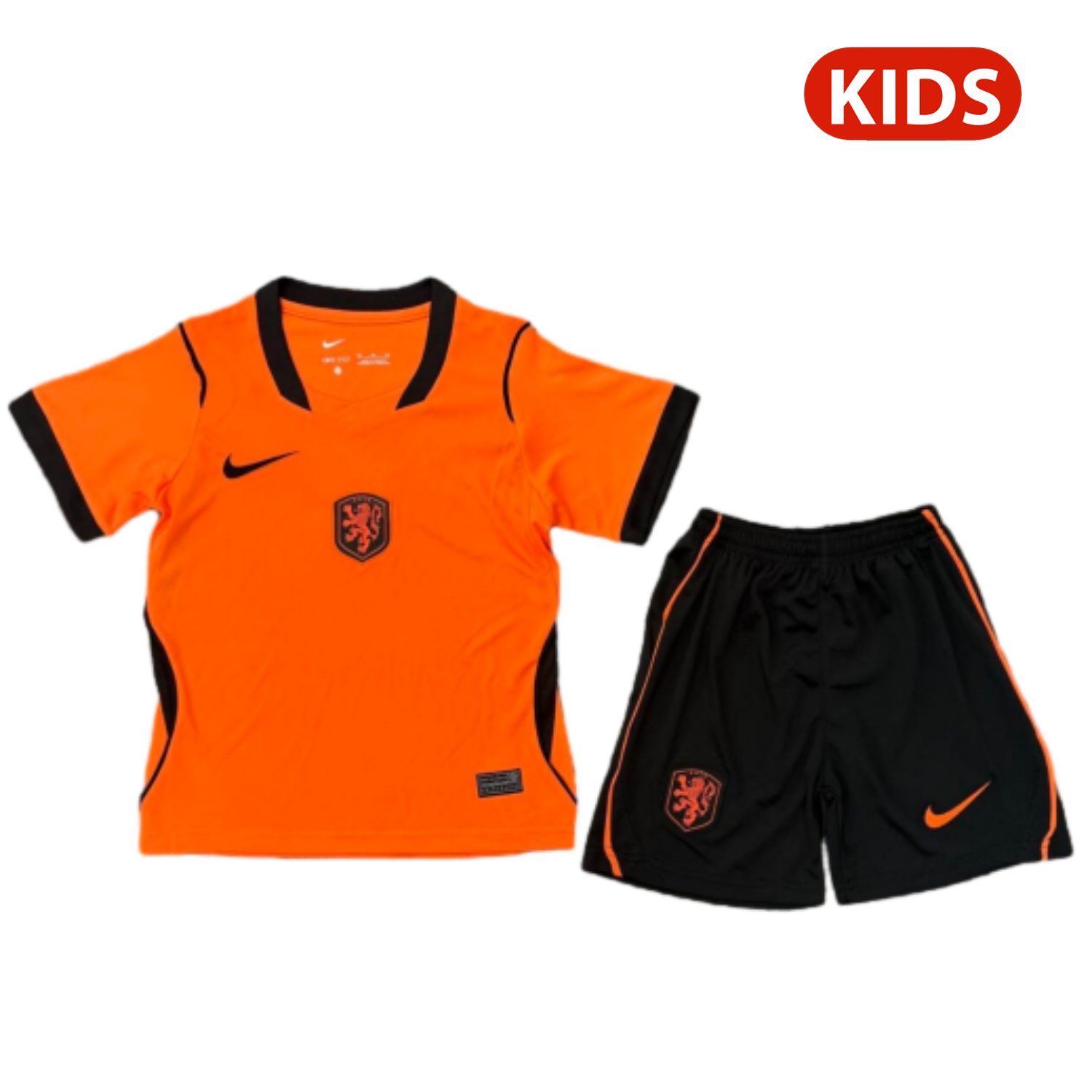 AlphaJersey-Netherlands 2026 Home Kids Kit