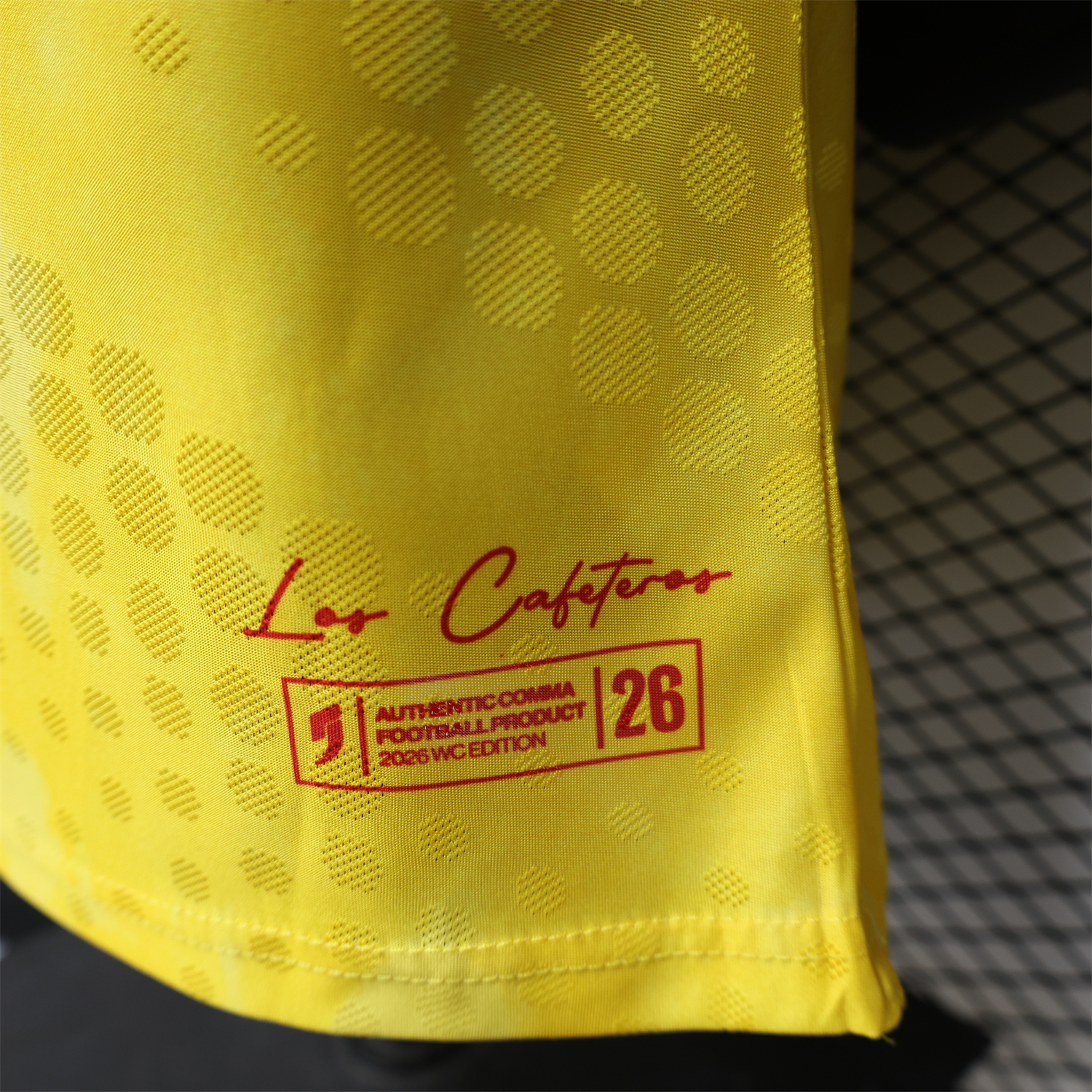 AlphaJersey-Colombia 2026 Yellow Special Jersey - Player Version