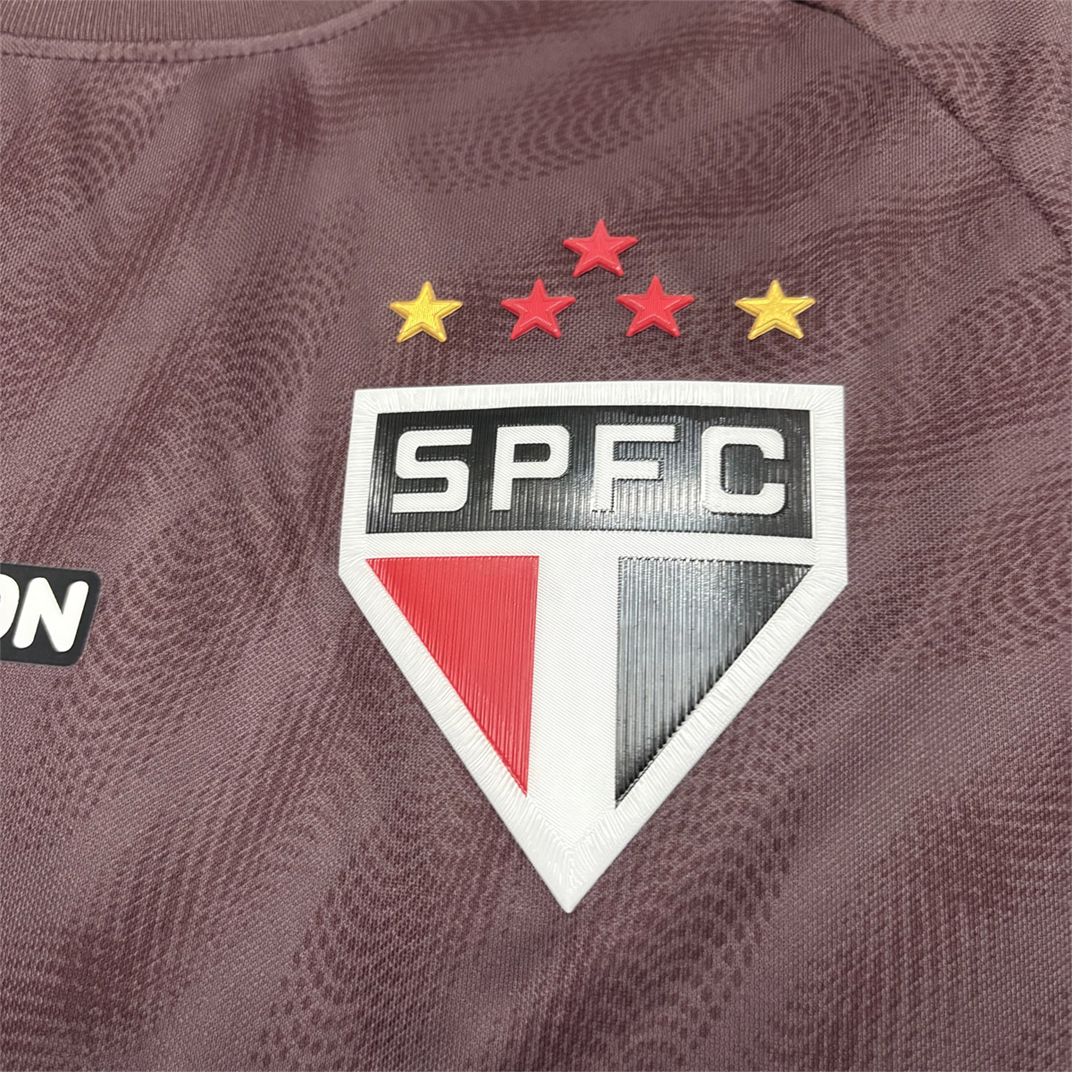 AJ-AlphaJersey-Sao Paulo 26-27 Burgundy Goalkeeper Jersey - Fans Version