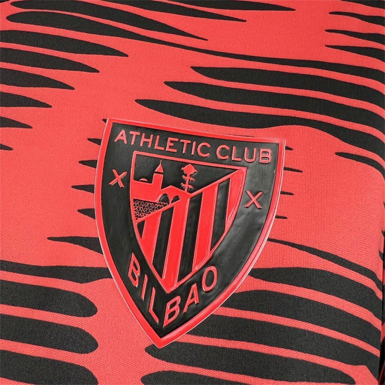 AlphaJersey-Athletic Bilbao 25-26 Red Pre-Match Jersey - Fans Version