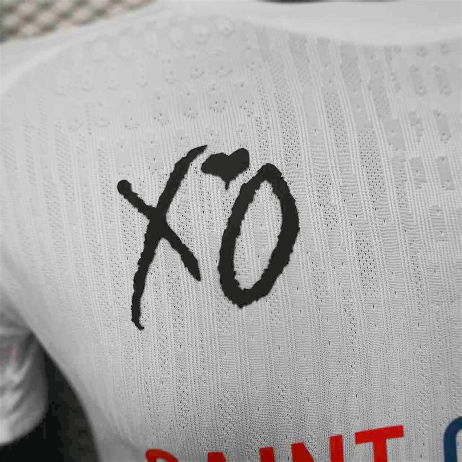 AlphaJersey-Paris Saint-Germain PSG 25-26 White XO Special Jersey - Player Version