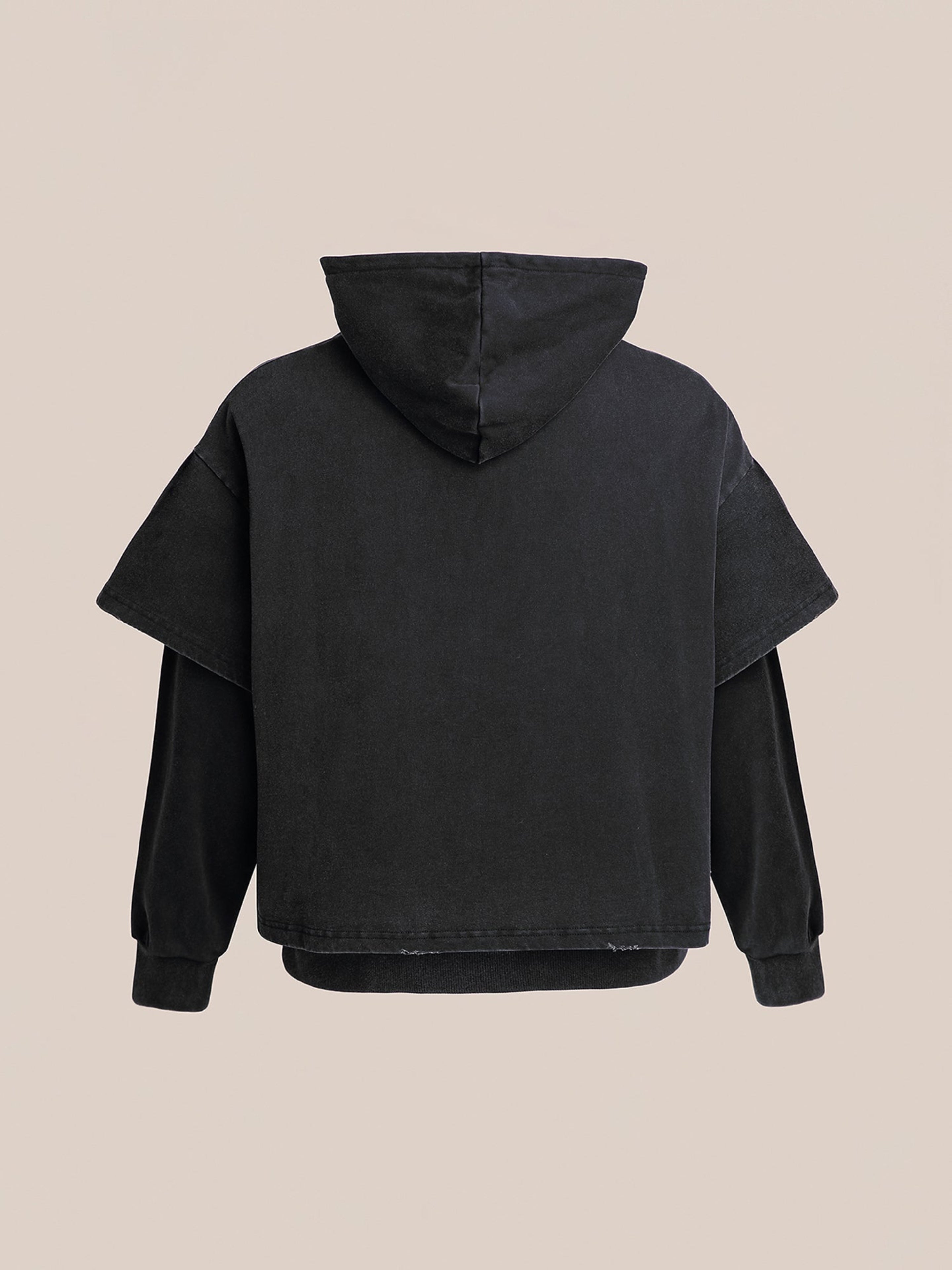 Double Layer Hoodie | Modern Menswear by yycbvcnbmmnbm