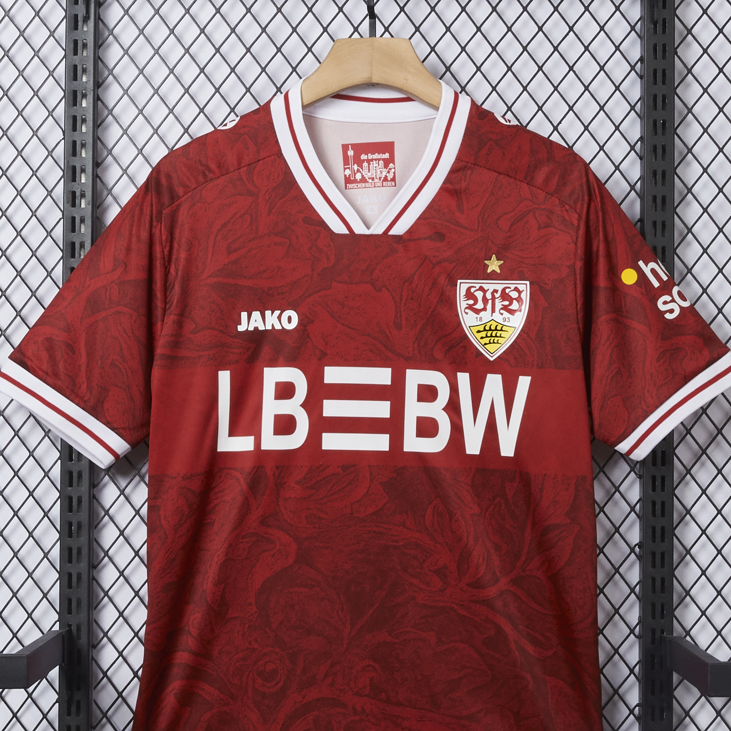 AlphaJersey-VfB Stuttgart 25-26 Away Red Jersey - Fans Version