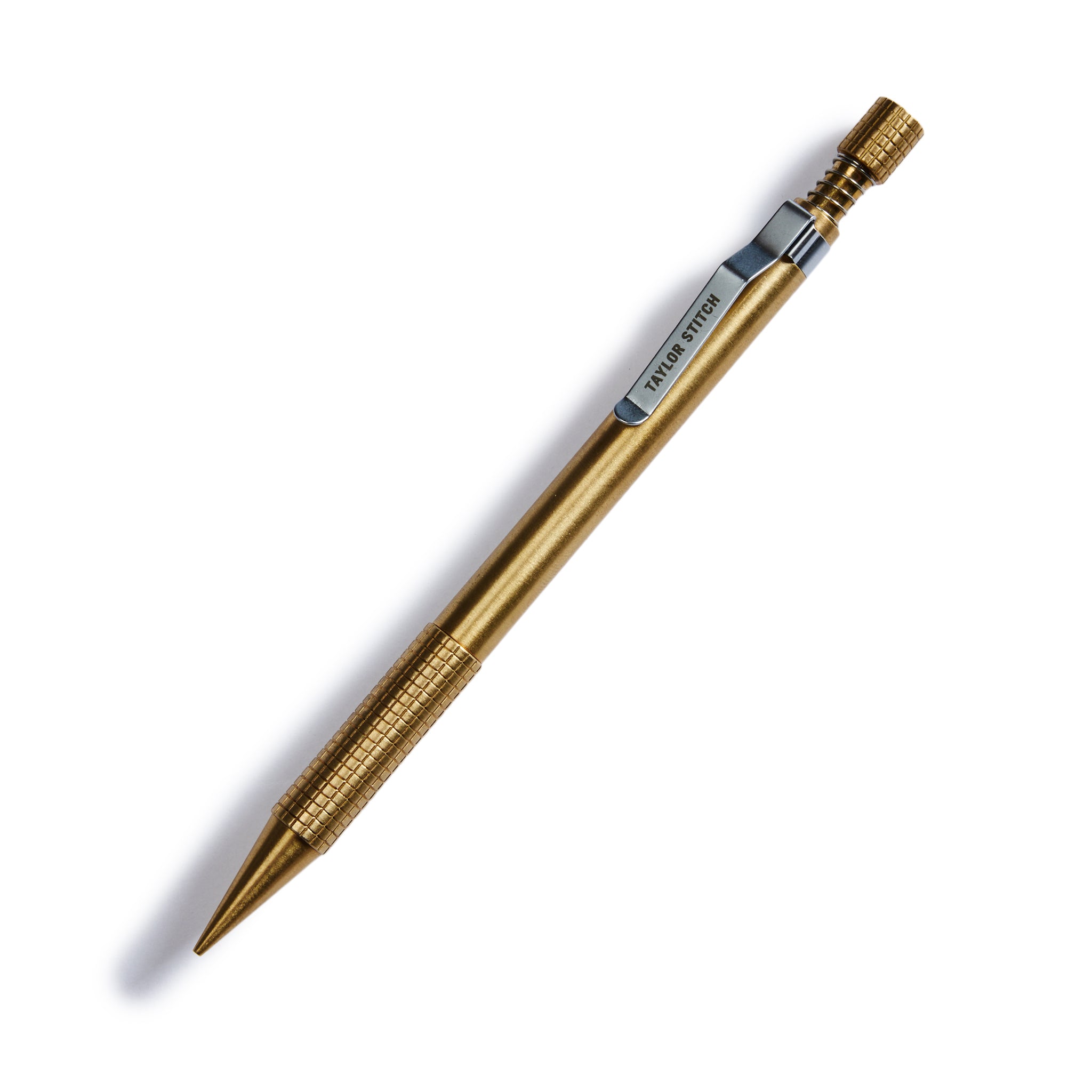 The Mechanical Pencil in Brass | Modern Menswear by yycbvcnbmmnbm