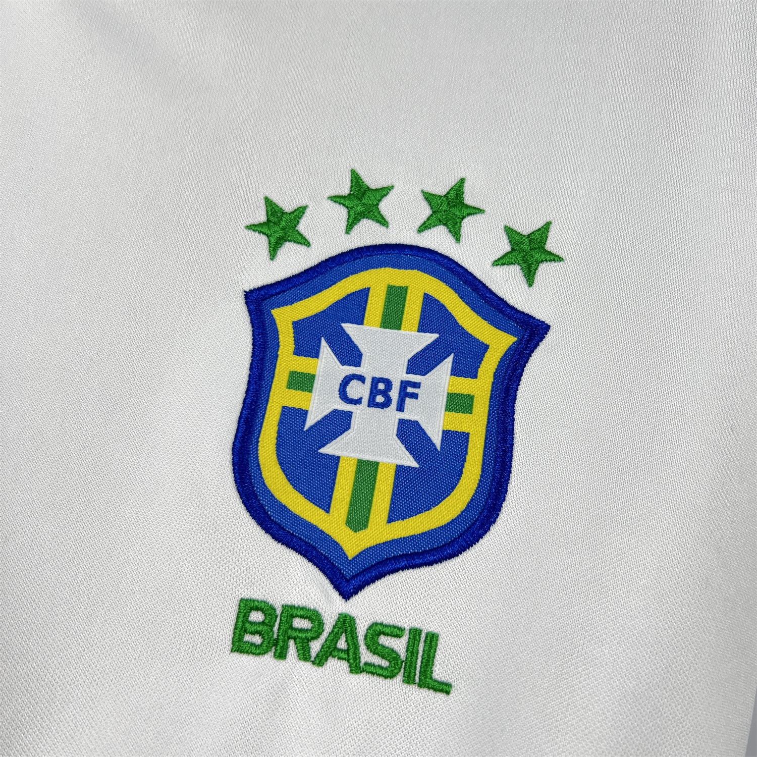 AlphaJersey-Retro Brazil 1998 Goalkeeper White Jersey