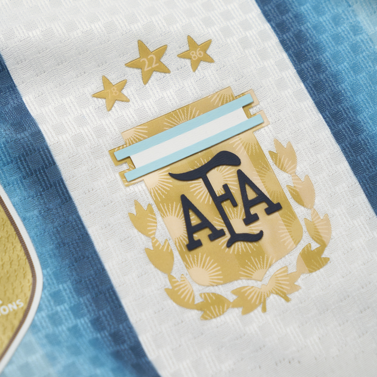 AlphaJersey-Argentina 2026 Home Blue White Jersey - Player Version