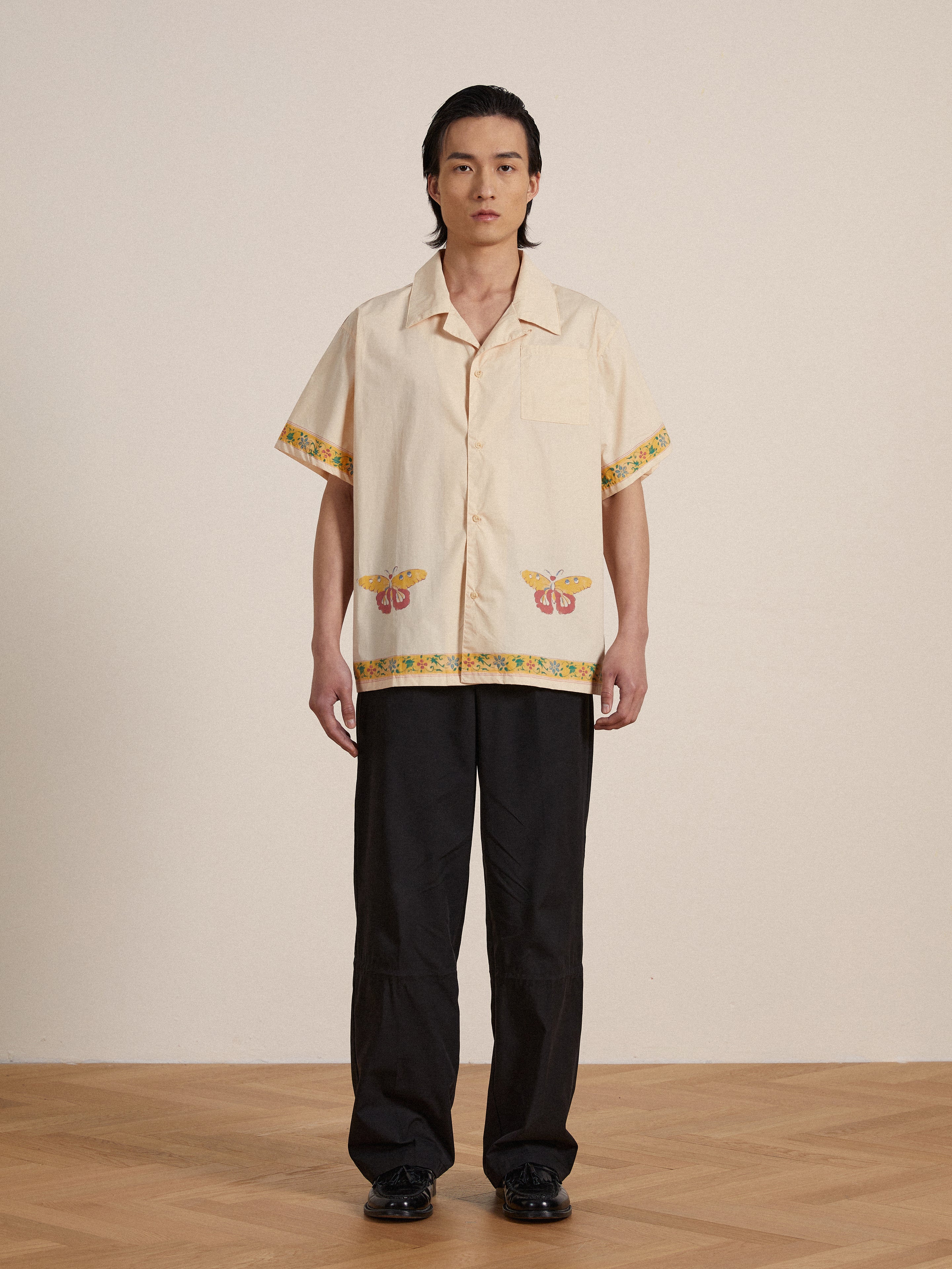 Moth Camp Shirt | Modern Menswear by yycbvcnbmmnbm