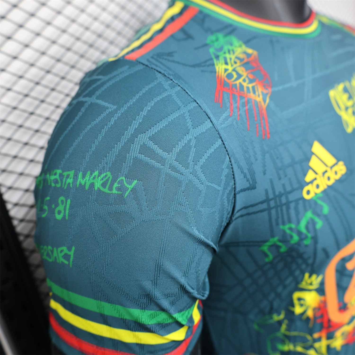 AlphaJersey-Ajax x B-O-B Marly 25-26 Deep Green Special Edition Jersey - Player Version