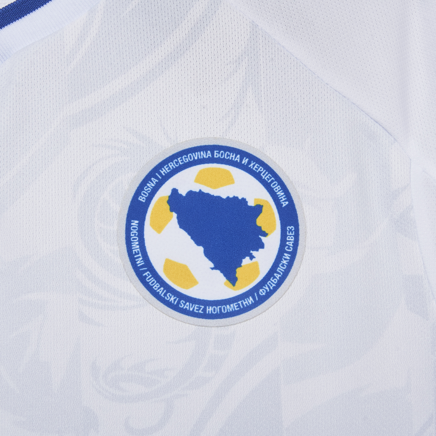 AlphaJersey-Bosnia and Herzegovina 2025 Away Jersey - Fans Version