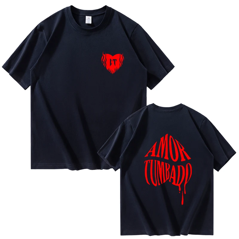 Natanael Cano Corridos Tumbados T-shirts Men Fashion Amor Tumbado Cotton T shirt Women Cool Casual Harajuku Tee Tops Camiseta