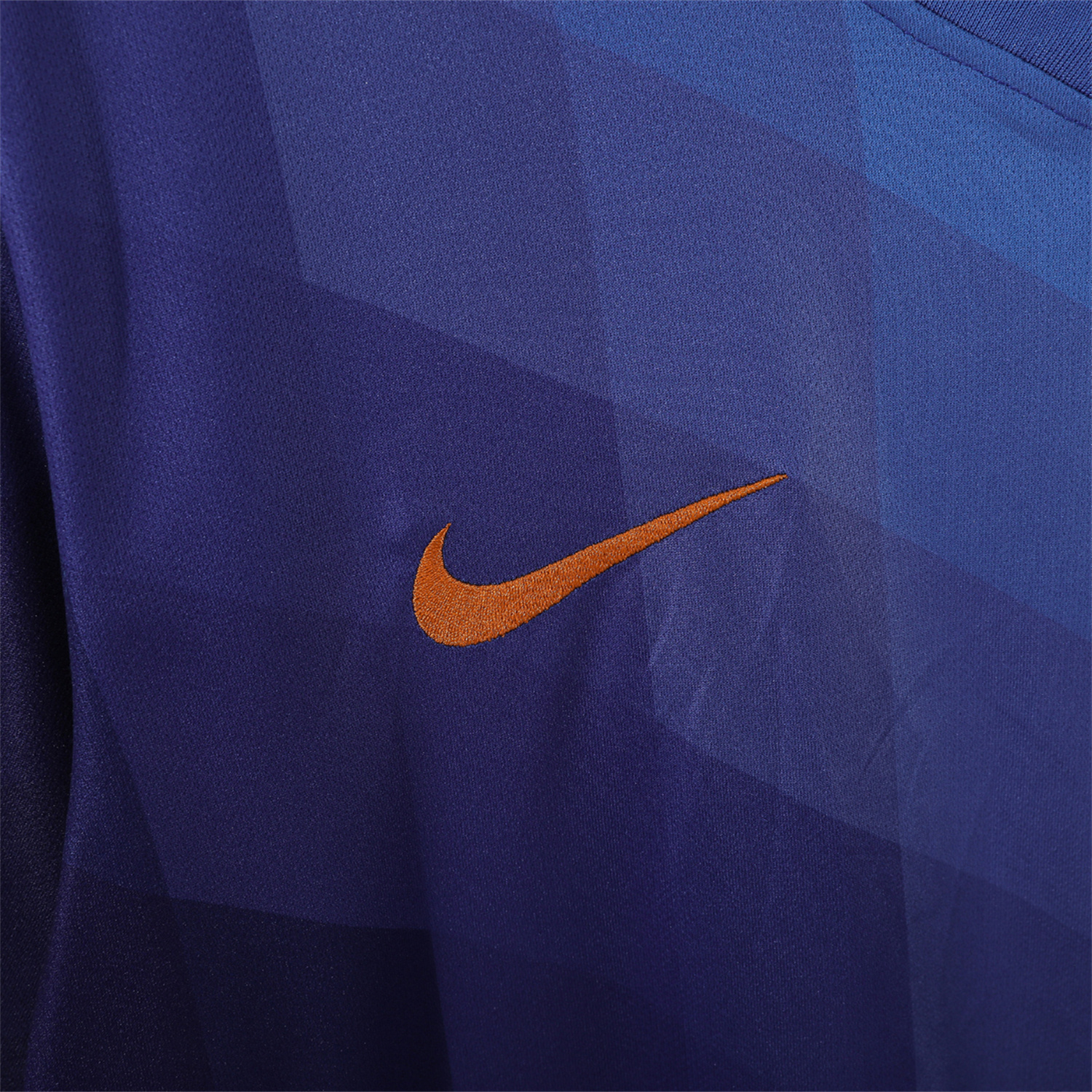 AlphaJersey-Retro Netherlands 2014 Away Blue Jersey