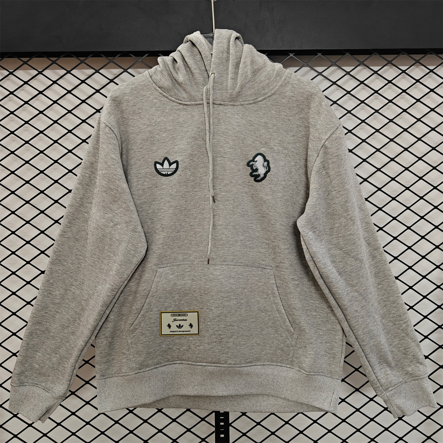 AlphaJersey-Juventus 25-26 Originals Terrace Icon Unisex Pullover Hoodie
