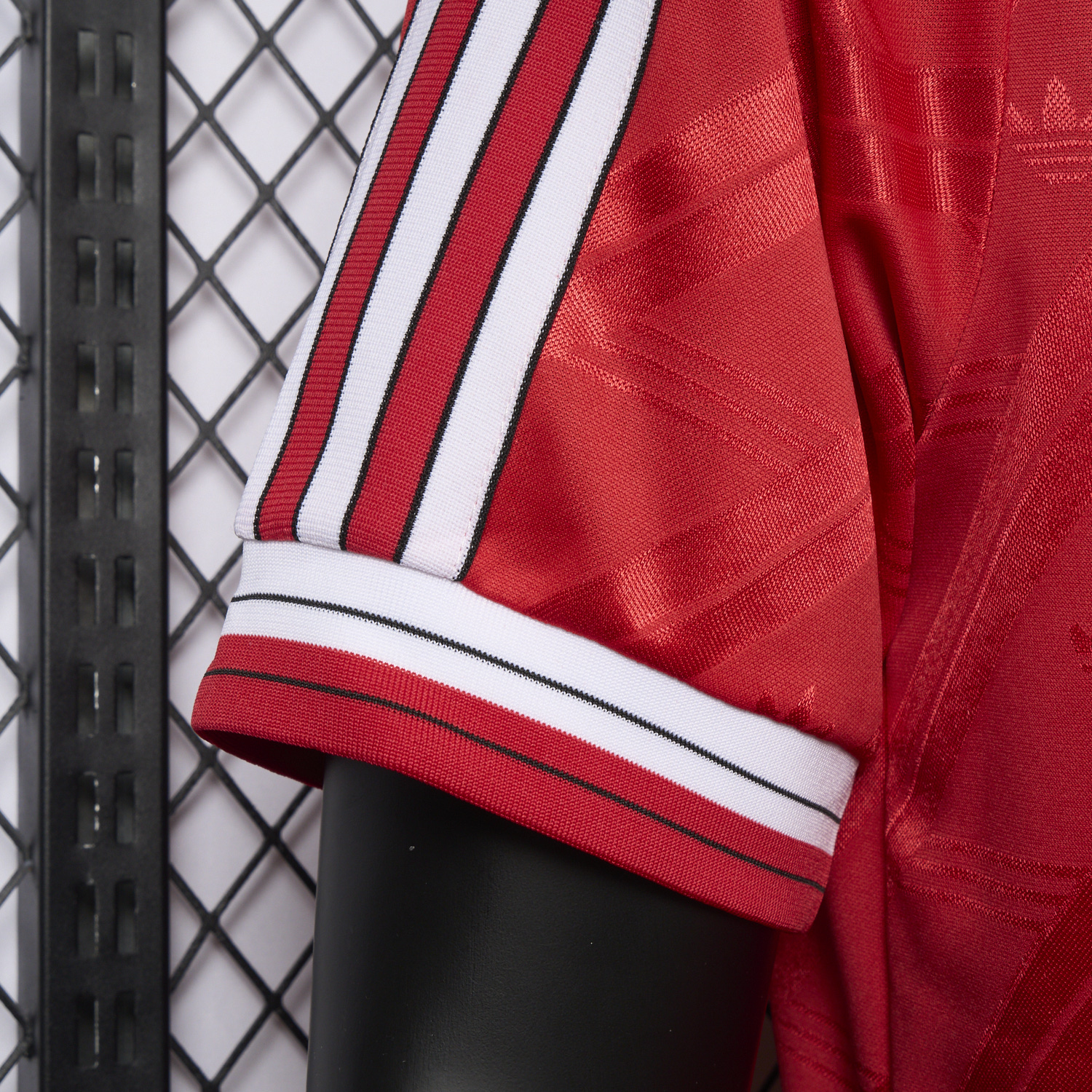 AlphaJersey-Retro Manchester United 1986-88 Home Remake Jersey - Player Version