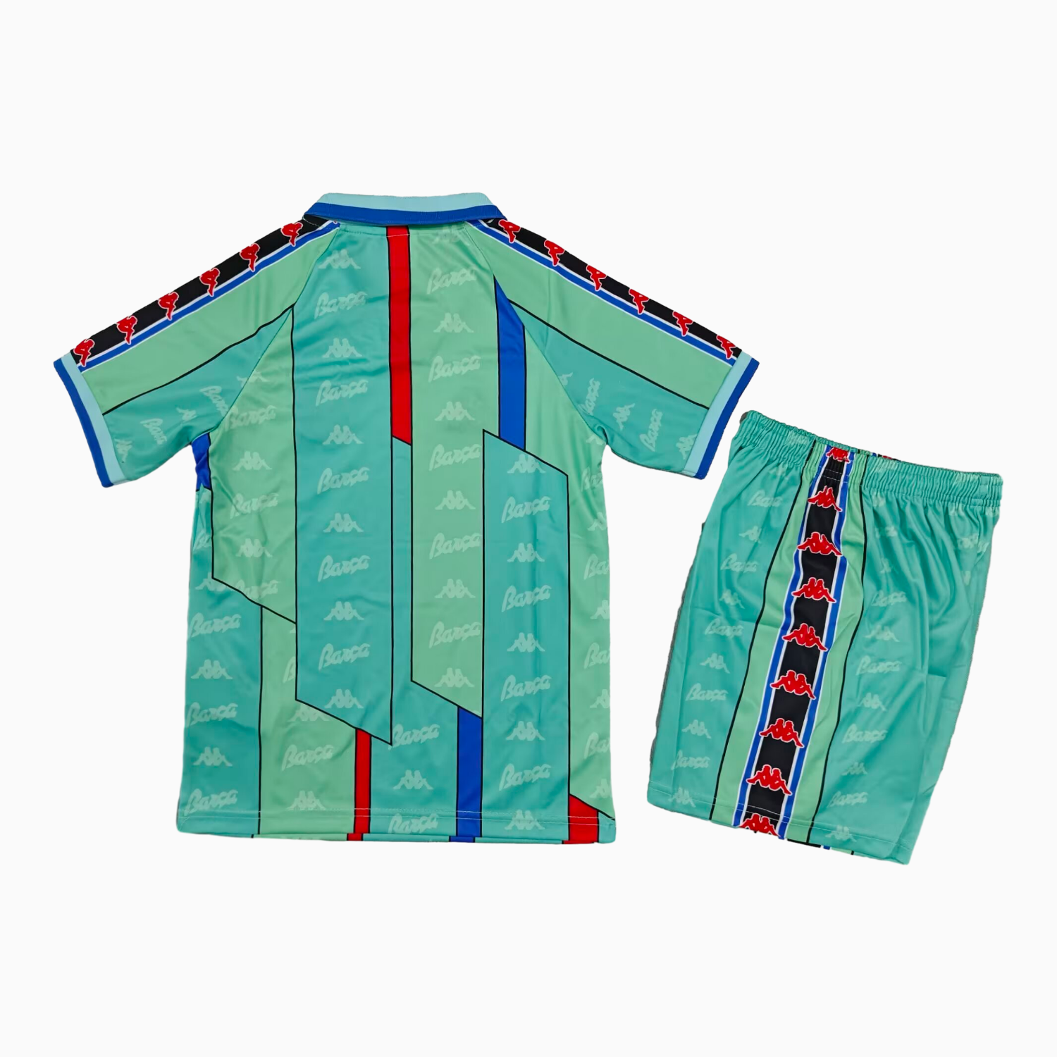 AlphaJersey-Retro Barcelona 1996-97 Away Kids Kit