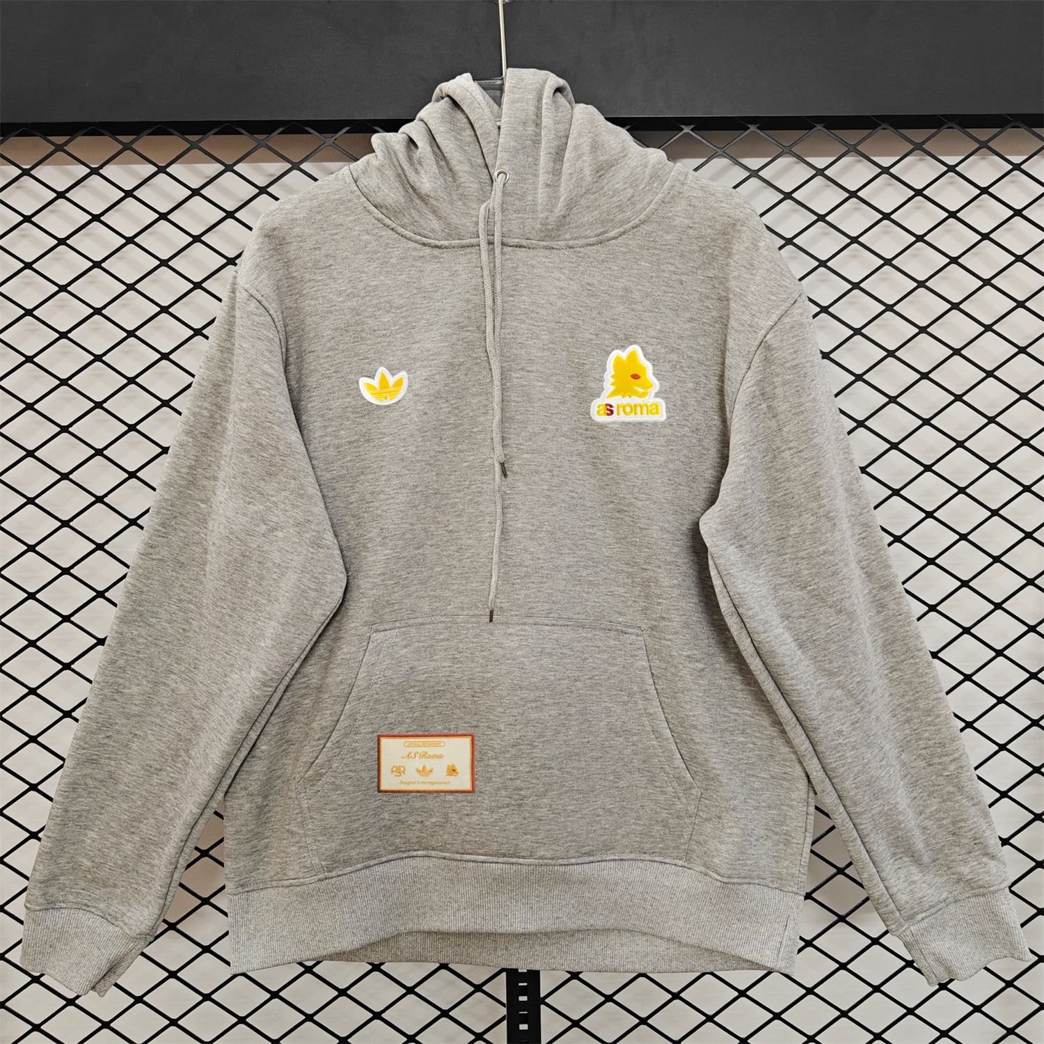 AlphaJersey-AS Roma 25-26 Originals Terrace Icon Unisex Pullover Hoodie