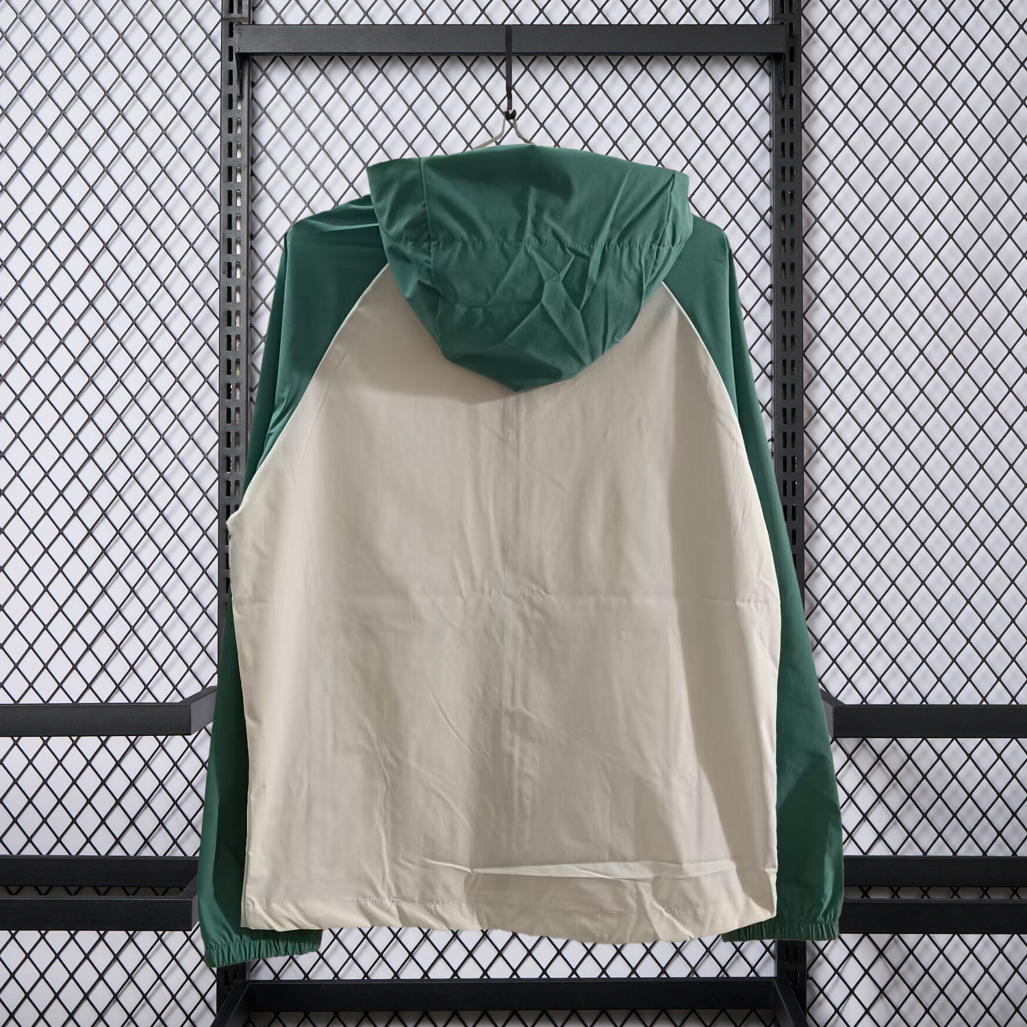 AlphaJersey-Palmeiras 25-26 Training Windbreaker Jacket - Grey With Green