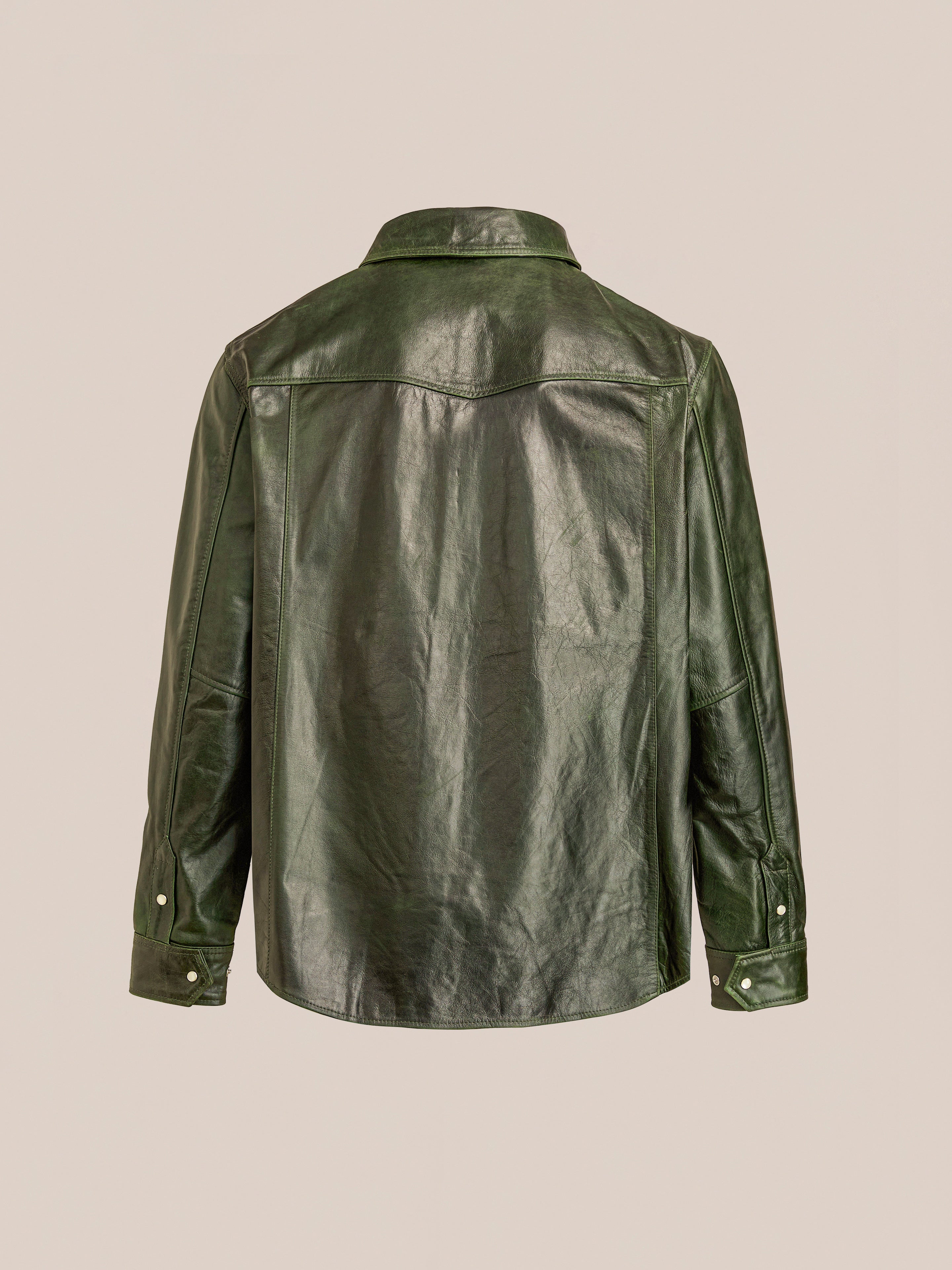 Forest Leather Western Shirt | Modern Menswear by yycbvcnbmmnbm