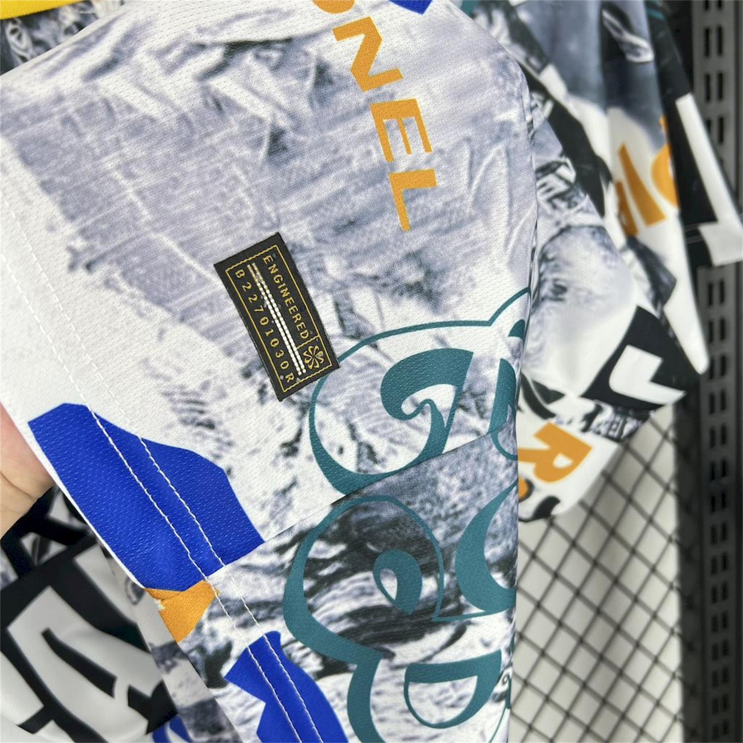 AlphaJersey-Barcelona 25-26 Ronaldo & Messi White Special Jersey - Fans Version