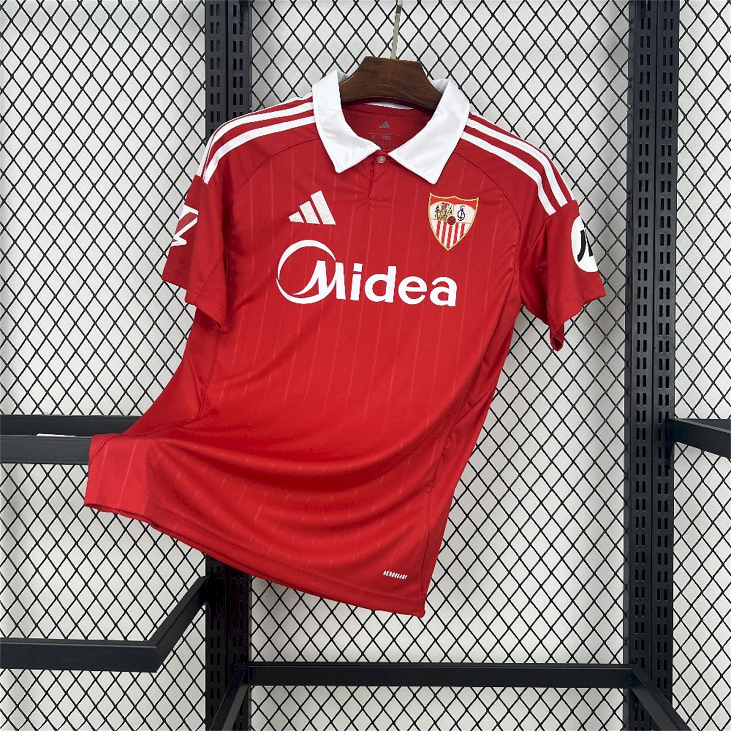 AlphaJersey-Sevilla 25-26 Away Red Jersey - Fans Version
