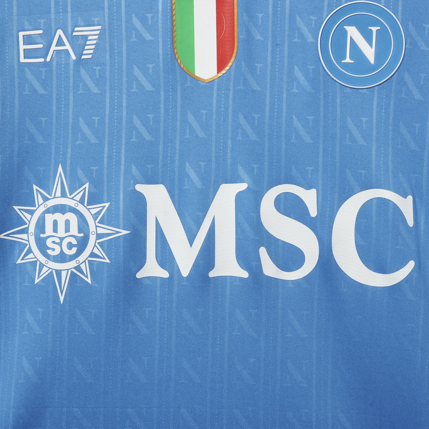 AlphaJersey-Napoli 25-26 European Home Blue Jersey - Fans Version
