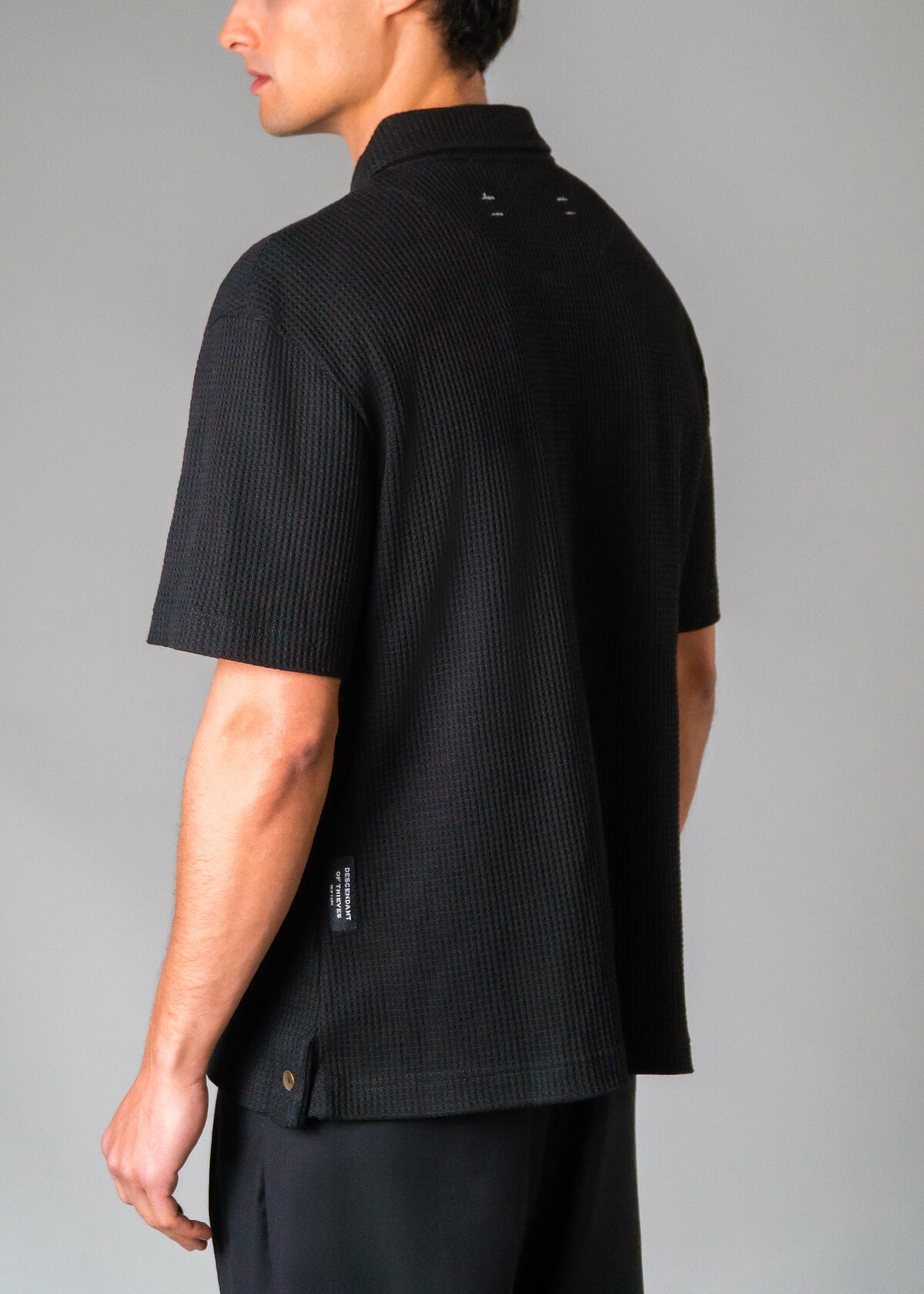 Pique Polo Black | Modern Menswear by yycbvcnbmmnbm