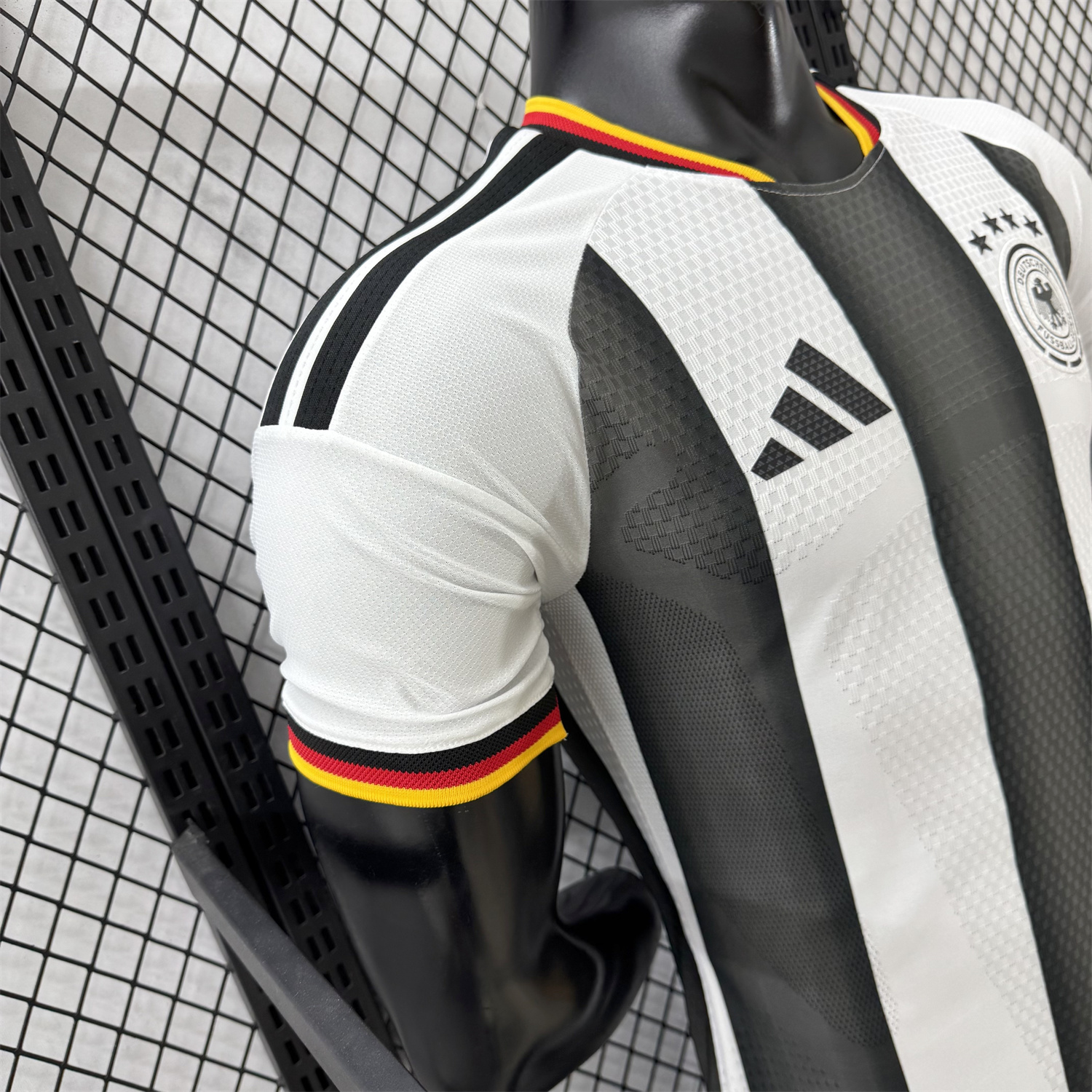 AlphaJersey-Germany 2026 Black And White Special Jersey - Player Version