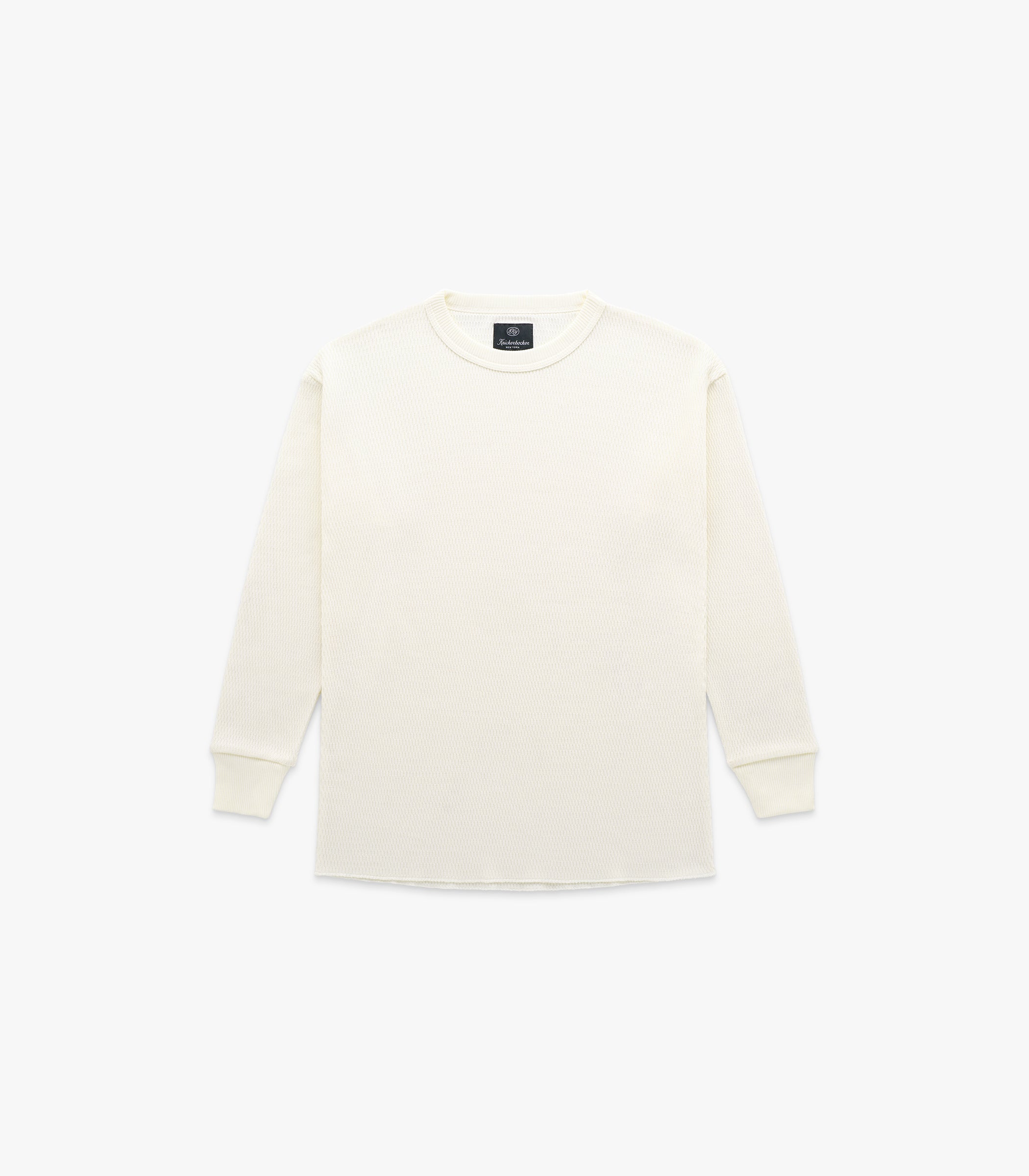 Flat Knit Cotton Thermal | Modern Menswear by yycbvcnbmmnbm