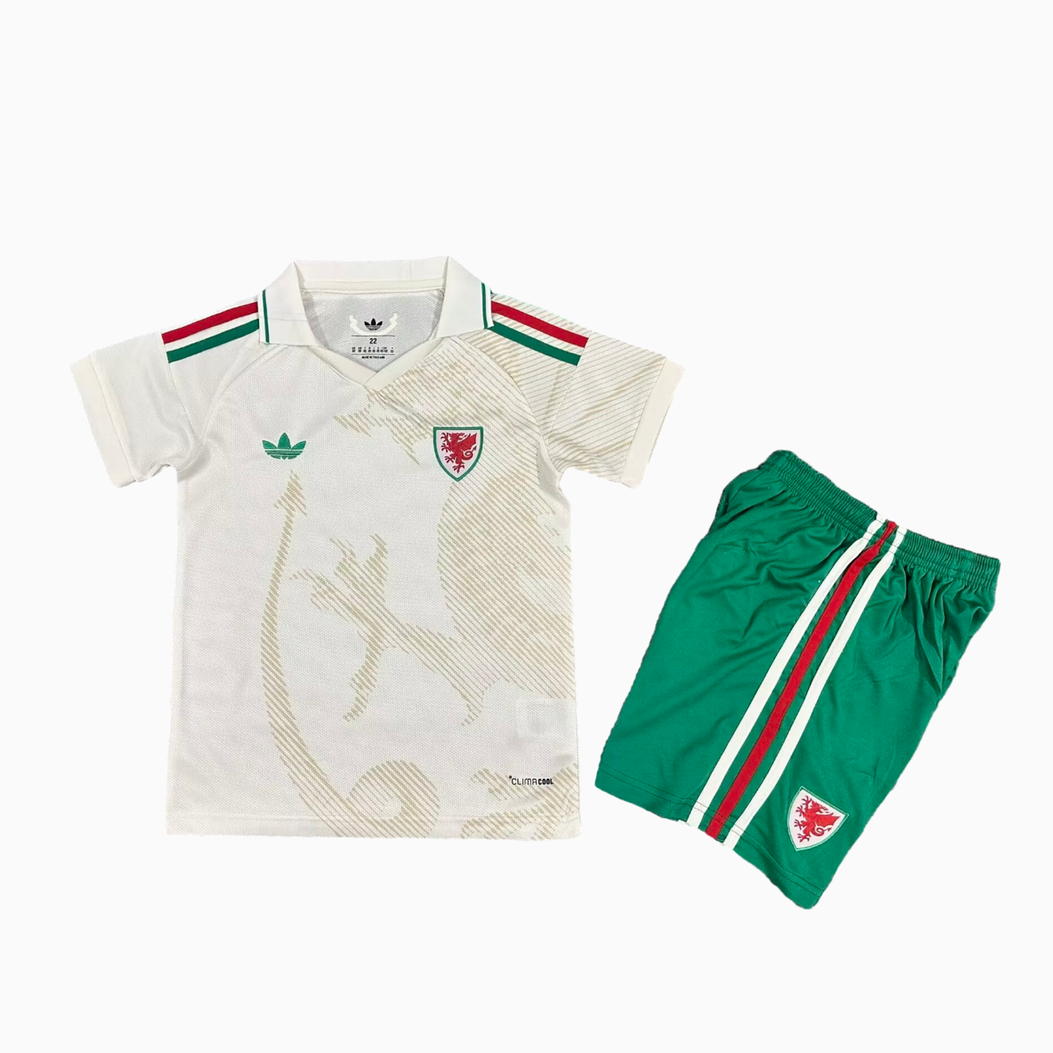 AlphaJersey-Wales 2026 Away Kids Kit