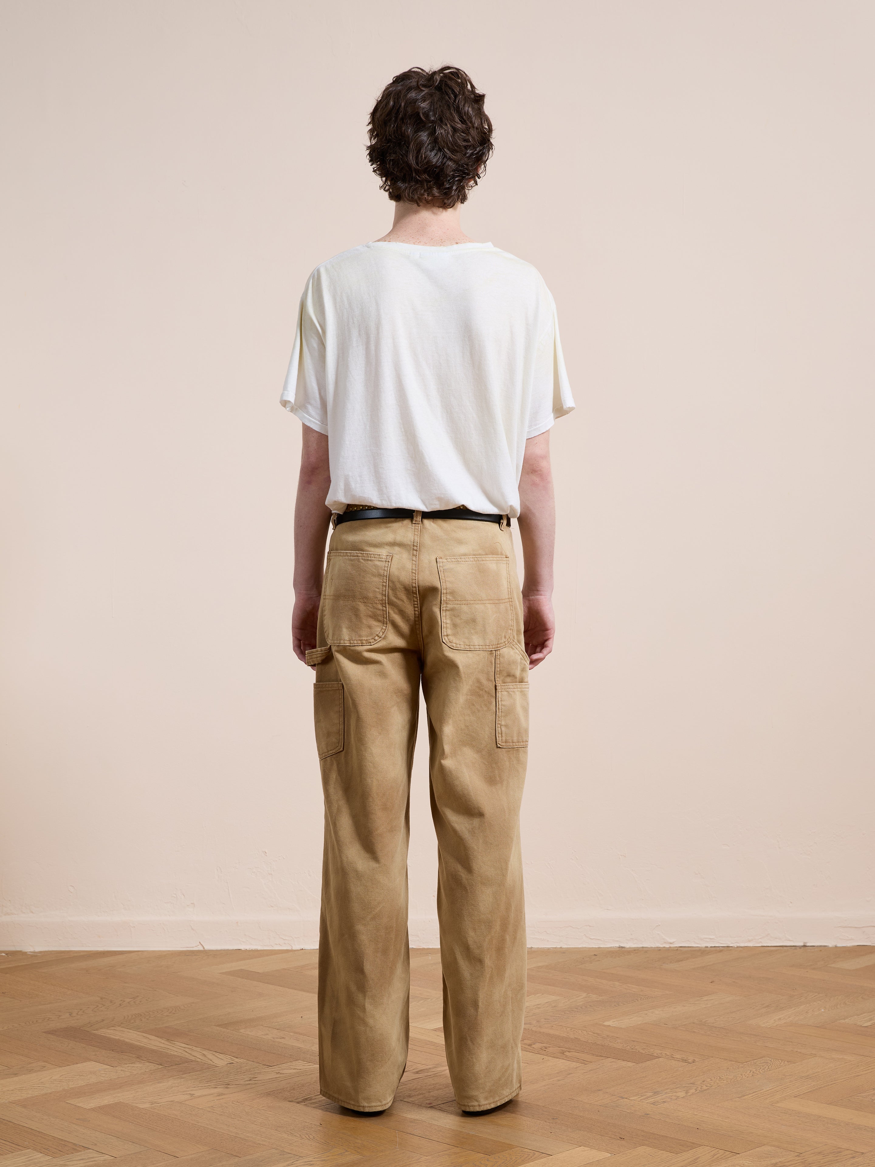 Canvas Studded Work Pants | Modern Menswear by yycbvcnbmmnbm