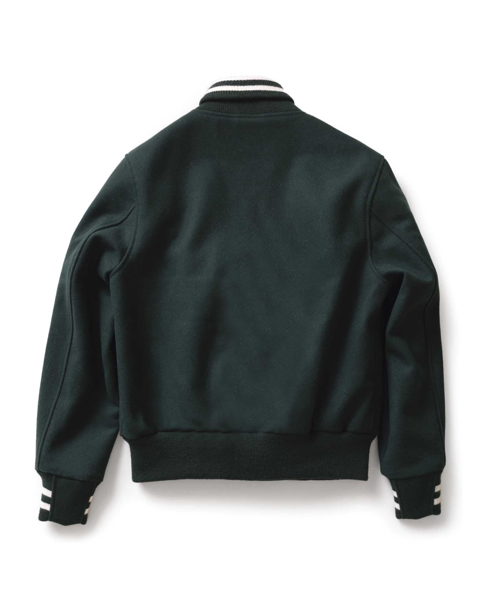 The Golden Bear Snap Bomber in Ivy Wool | Modern Menswear by yycbvcnbmmnbm