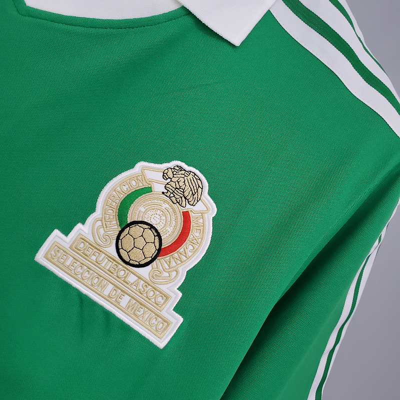 AlphaJersey-Retro Mexico 1986 Home Stadium Jersey