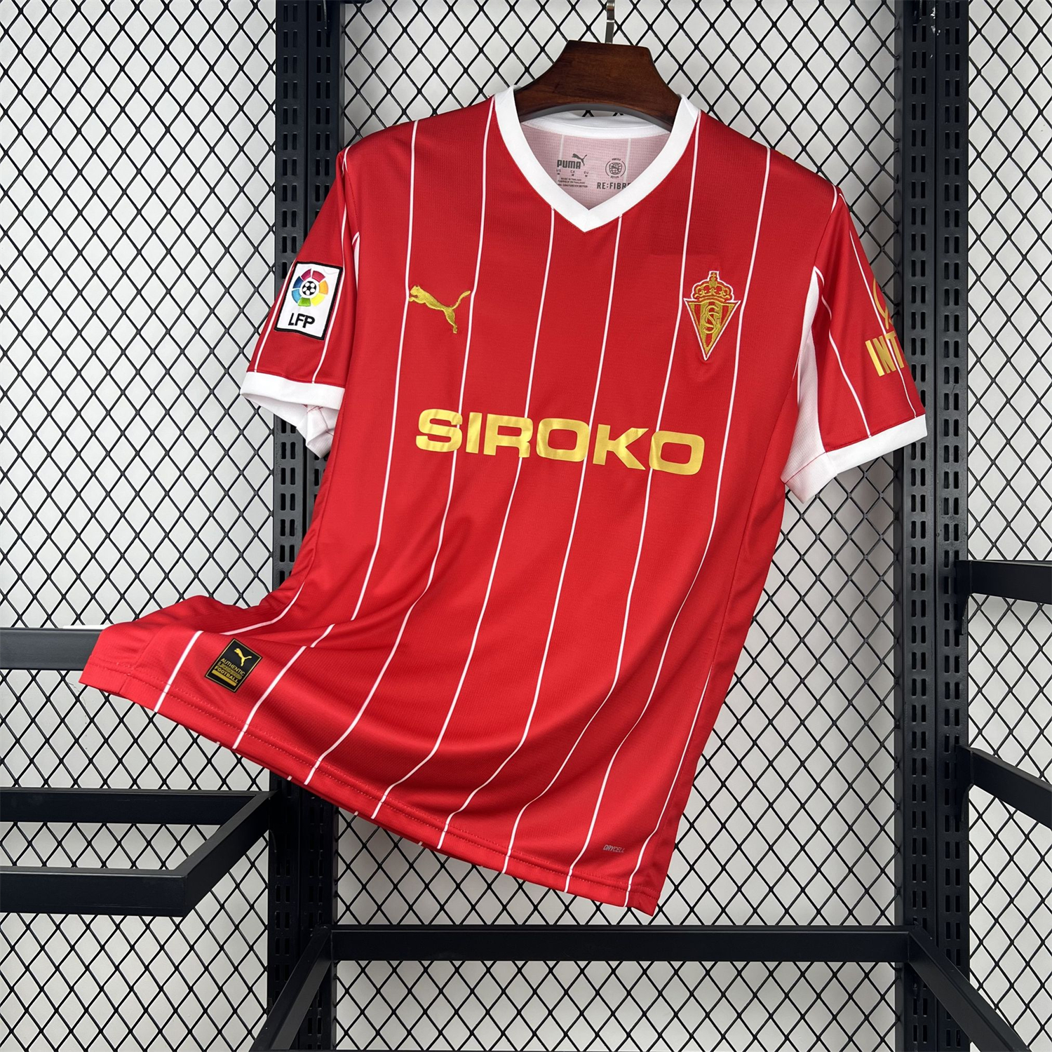 AlphaJersey-Sporting de Gijón 25-26 Retro Style Jersey - Fans Version